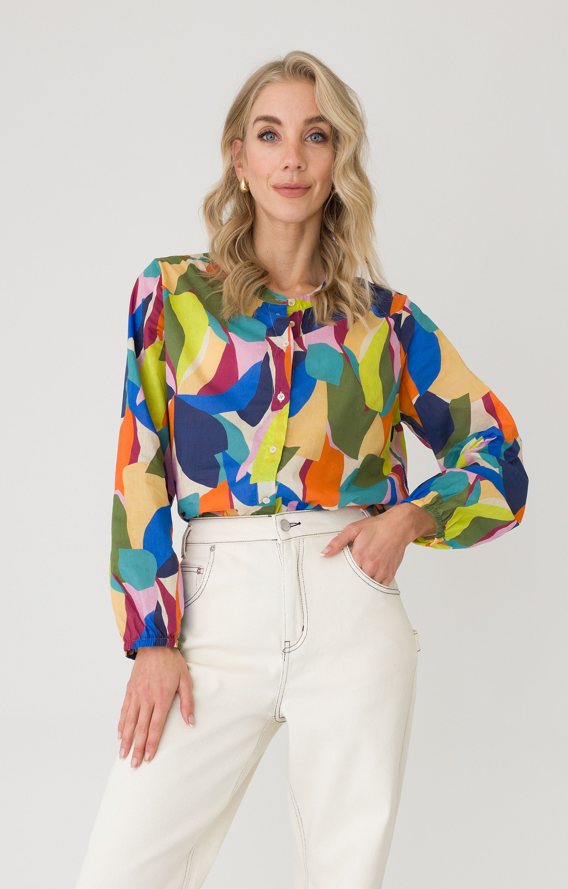 Blouse met print