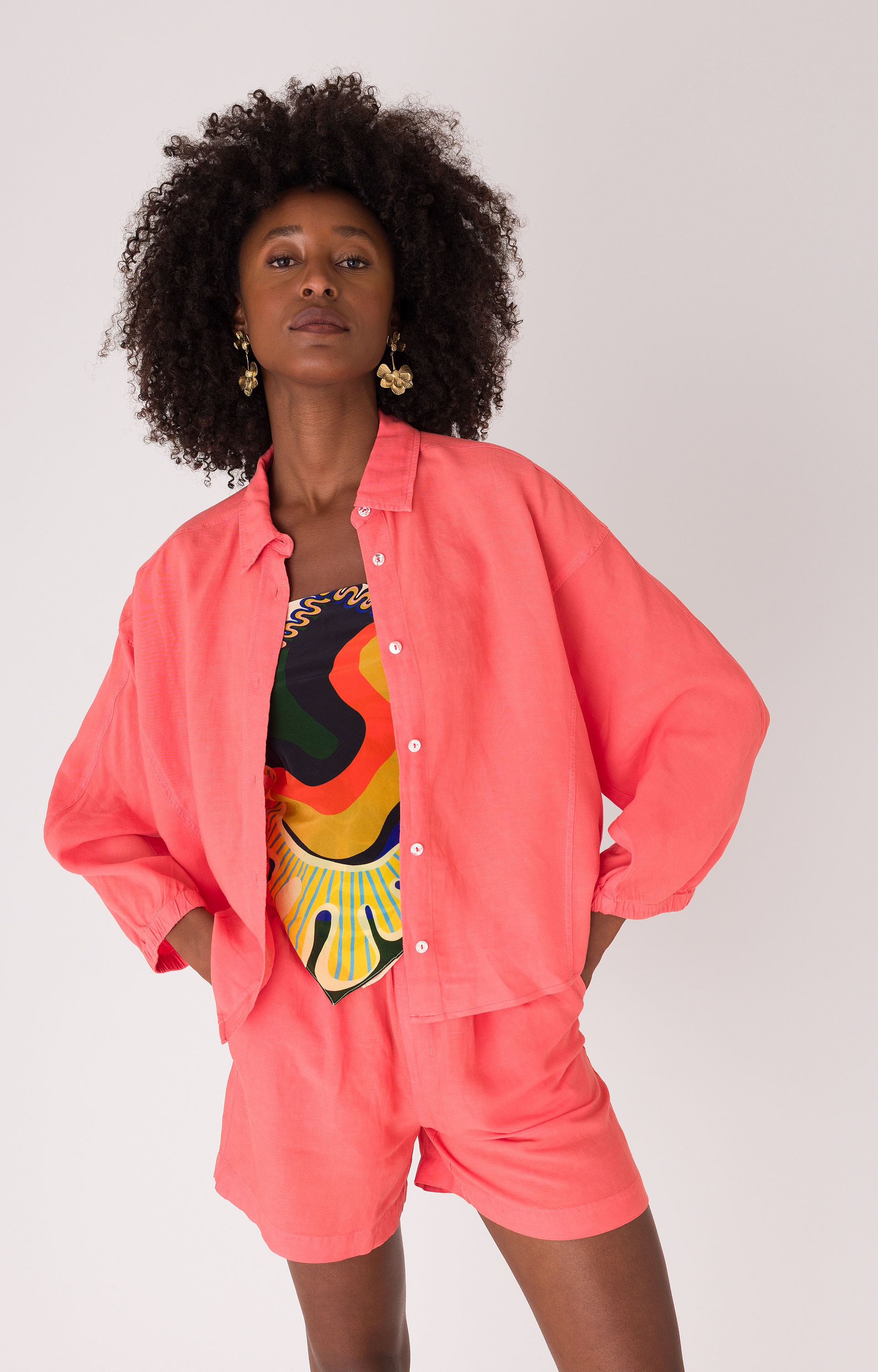 Soepelvallende Blouse
