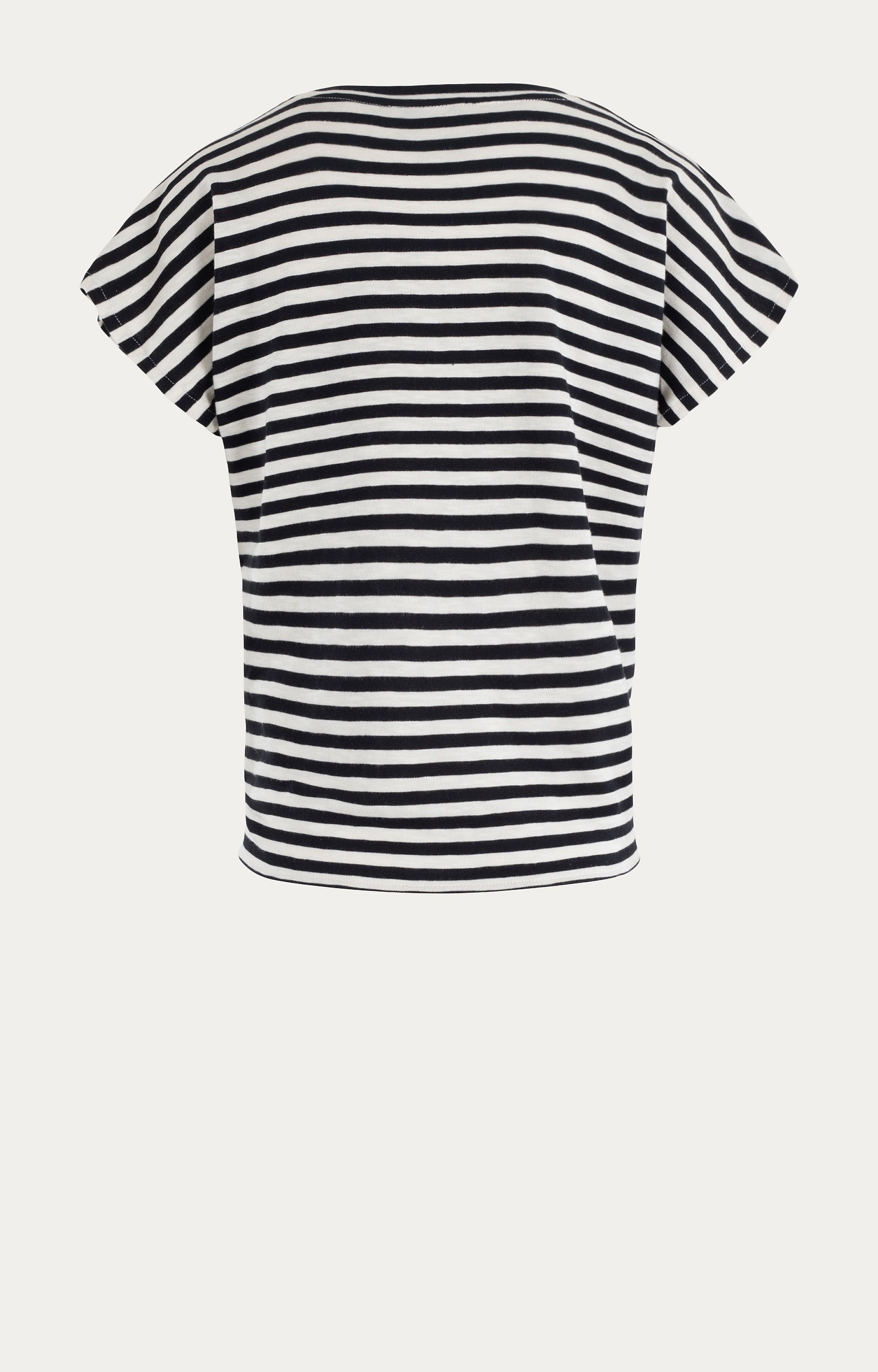 T-shirt met knoop