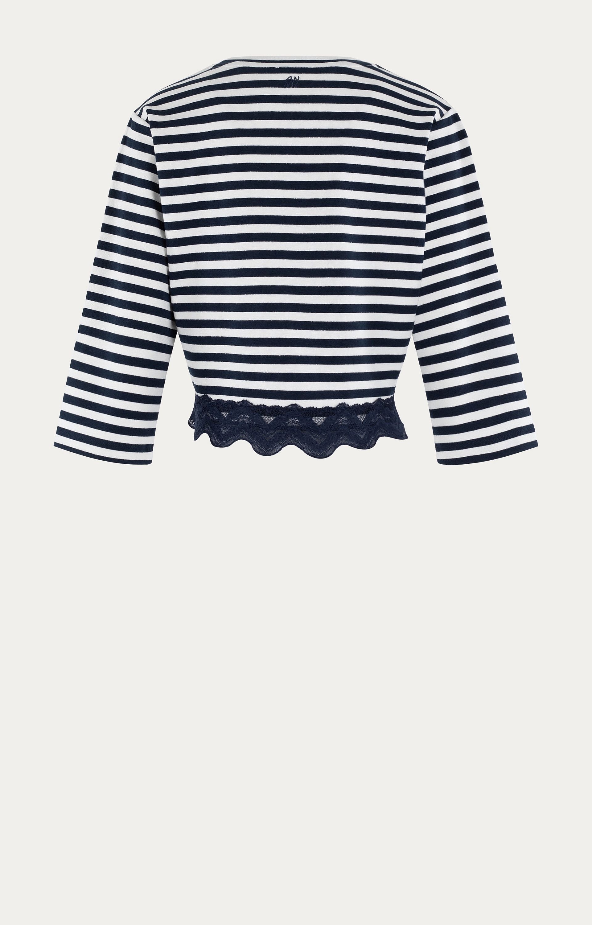 Shirt met streepdessin