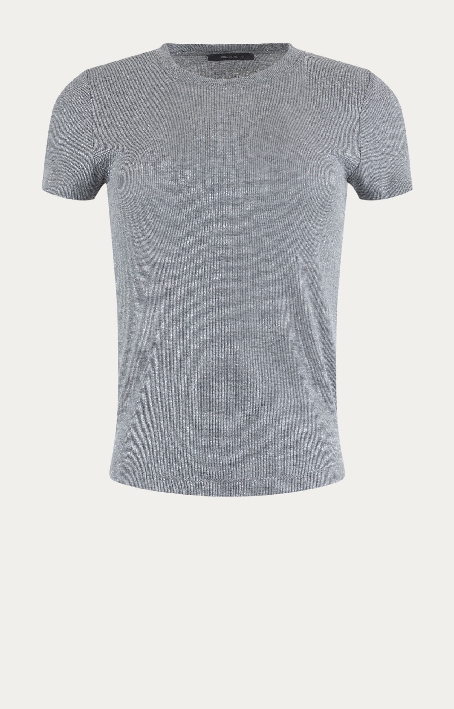 T-shirt Silver
