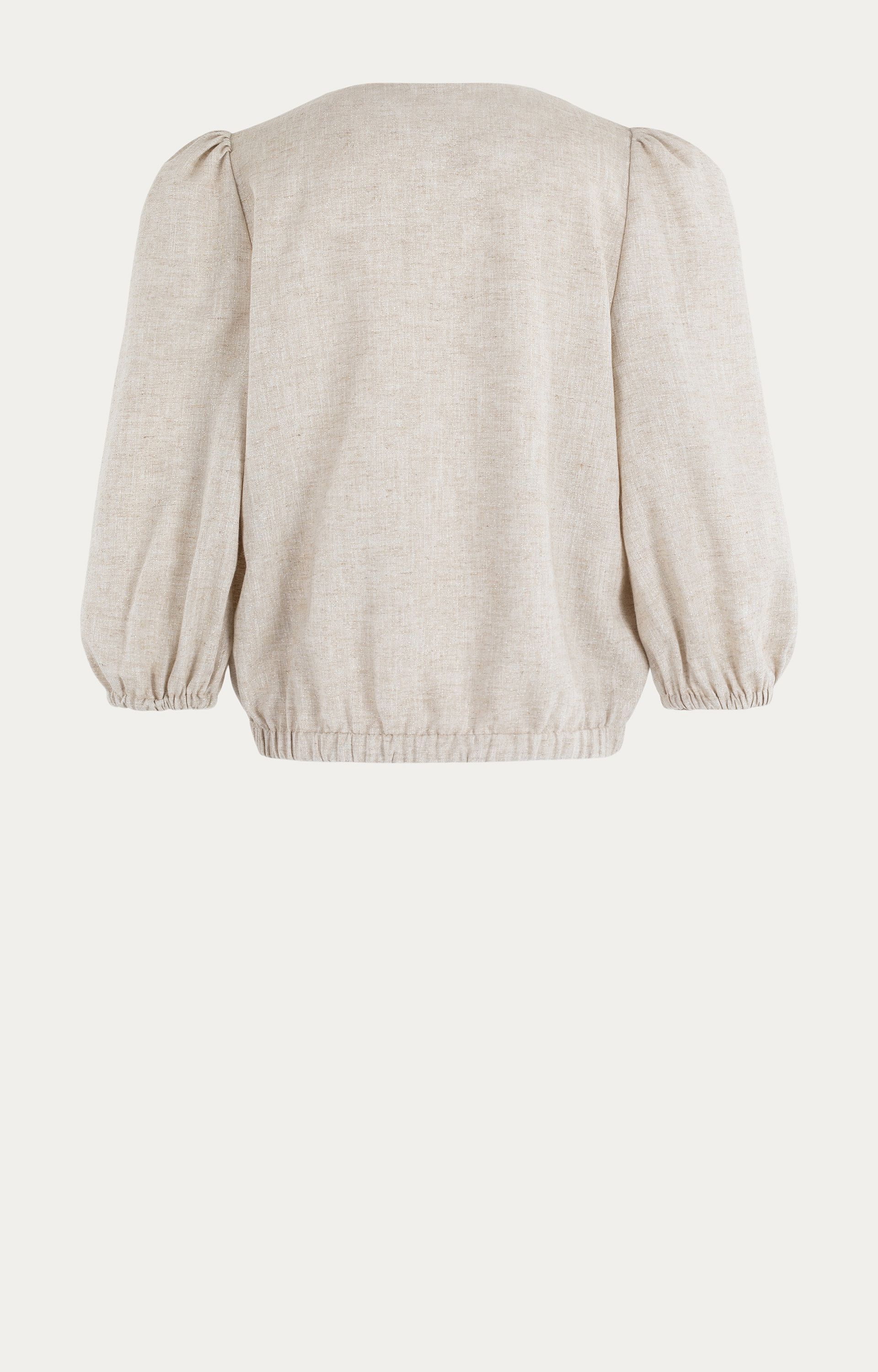 Blouse met lurex