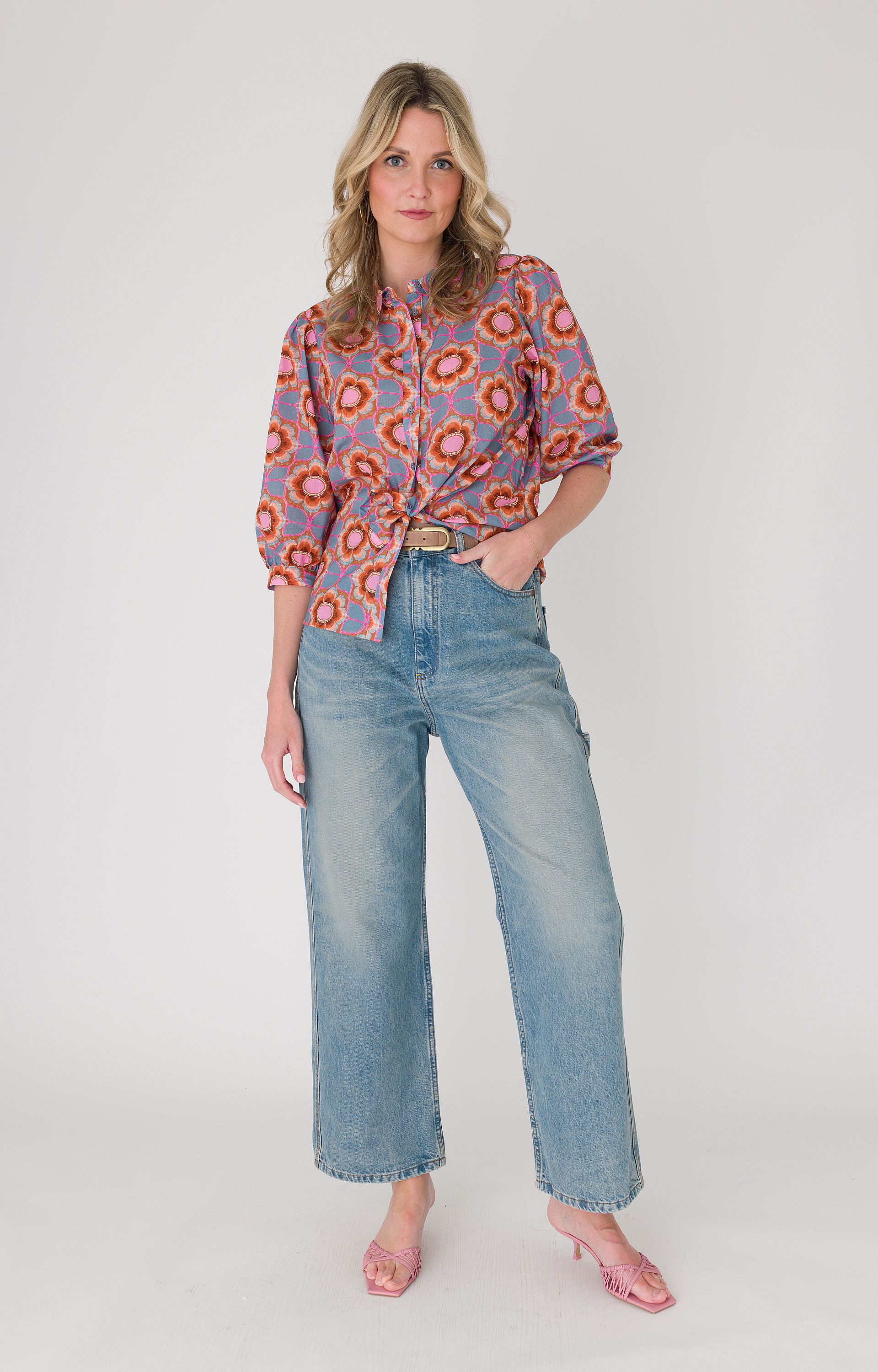 Blouse met print