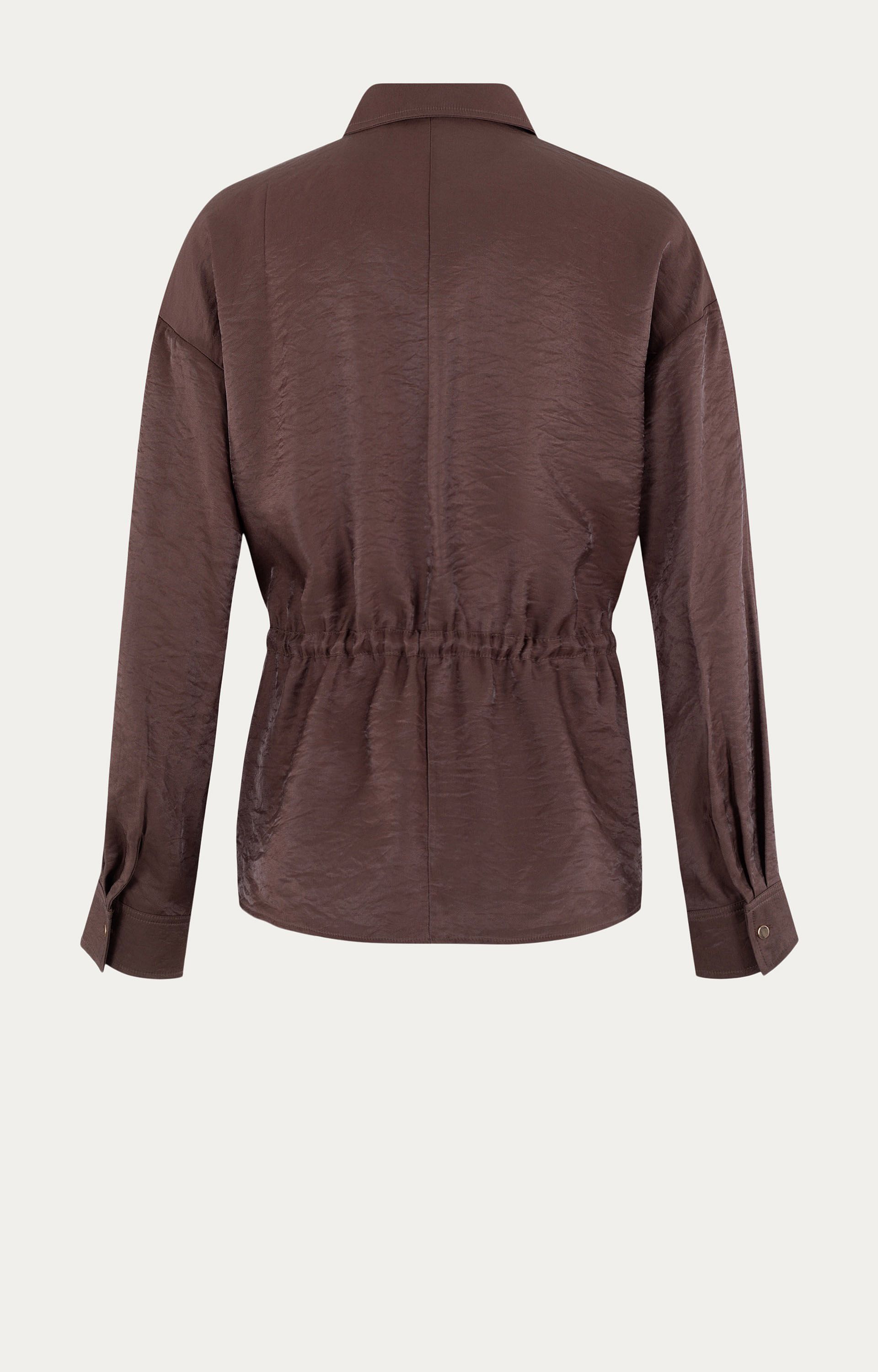 Blouse met glans