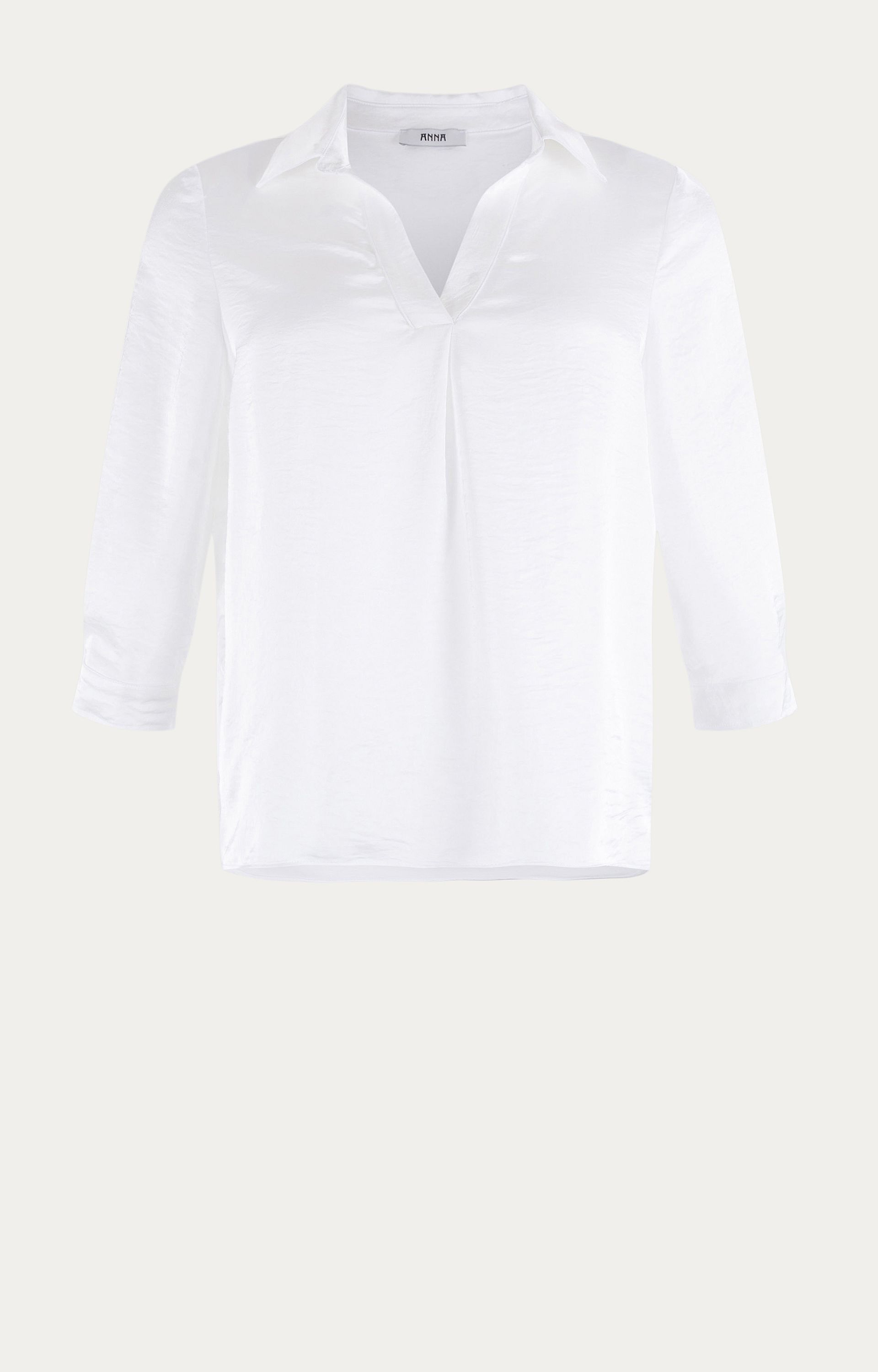 Satijnlook blouse
