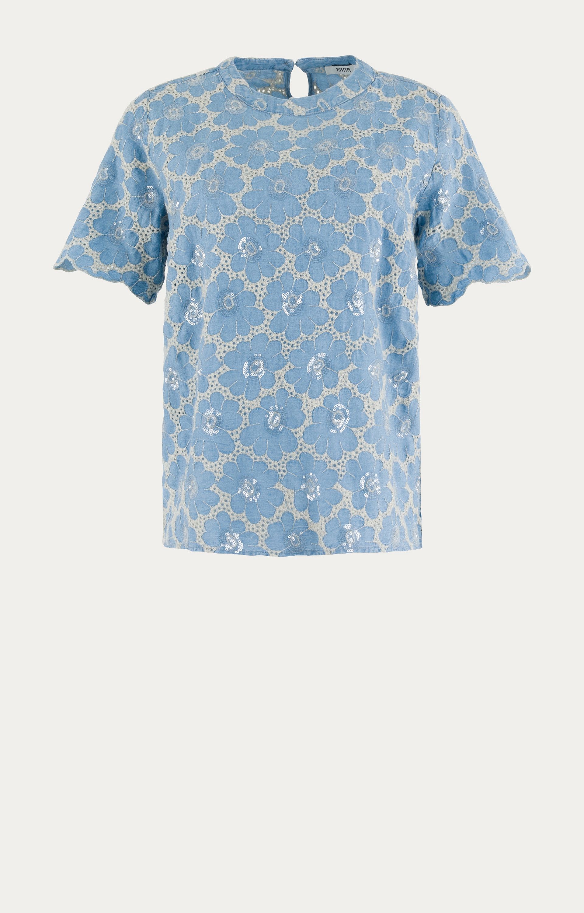 Blouse met embroidery
