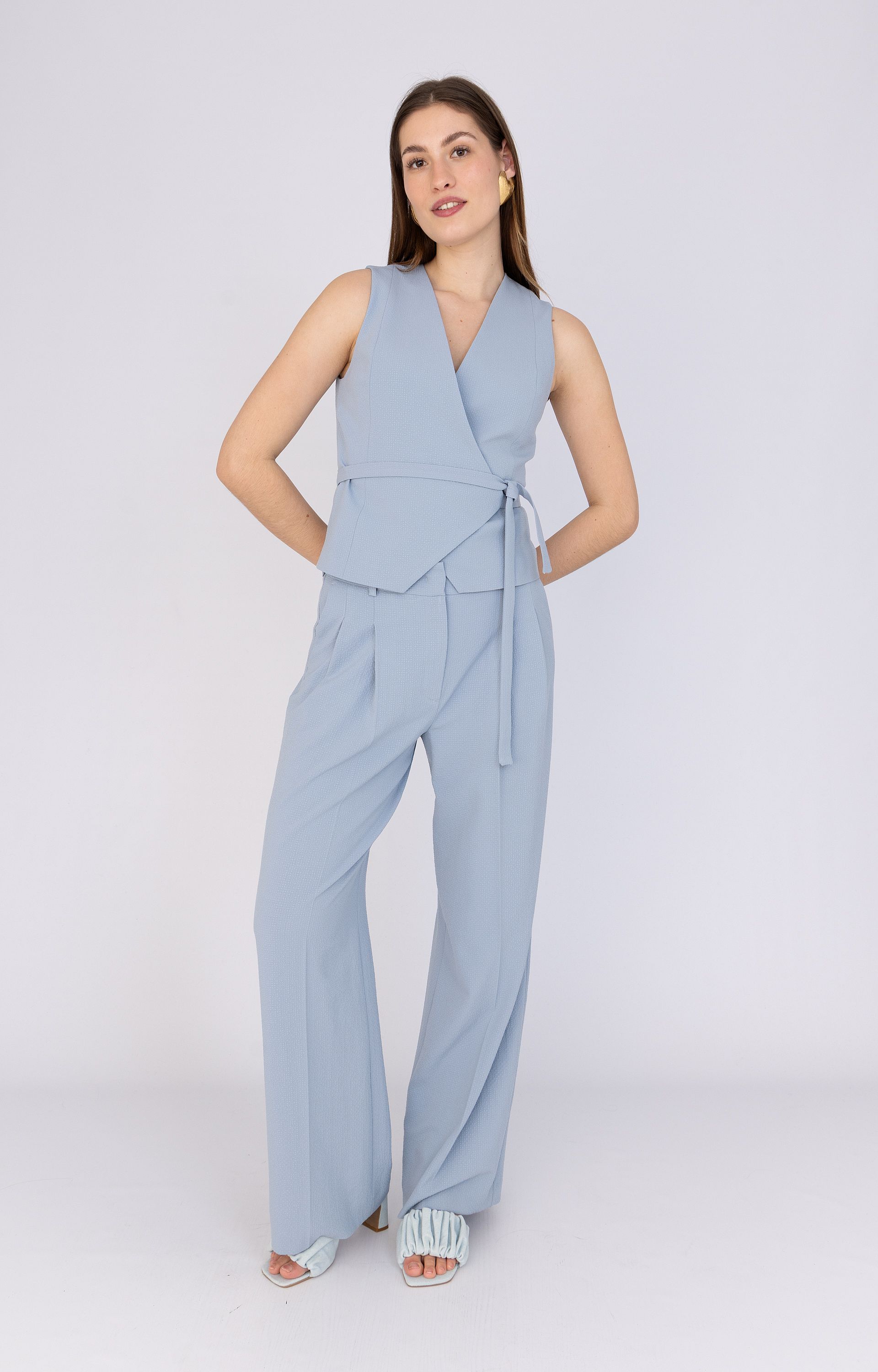 Broek met structuur
