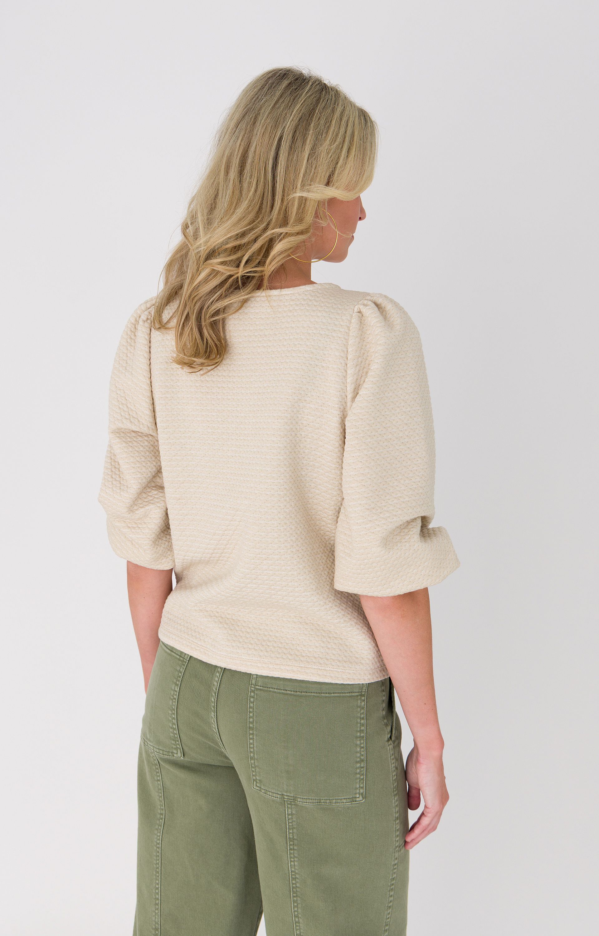 Sweater met structuur