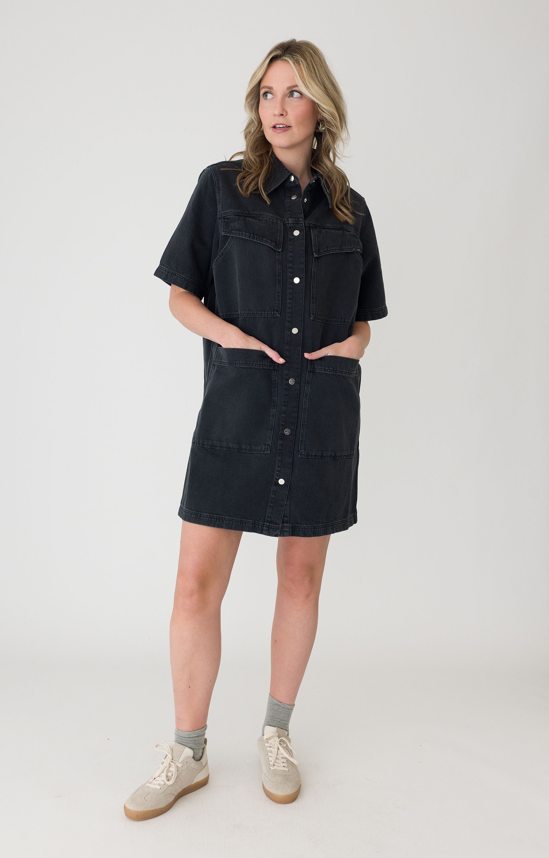 Denim jurk
