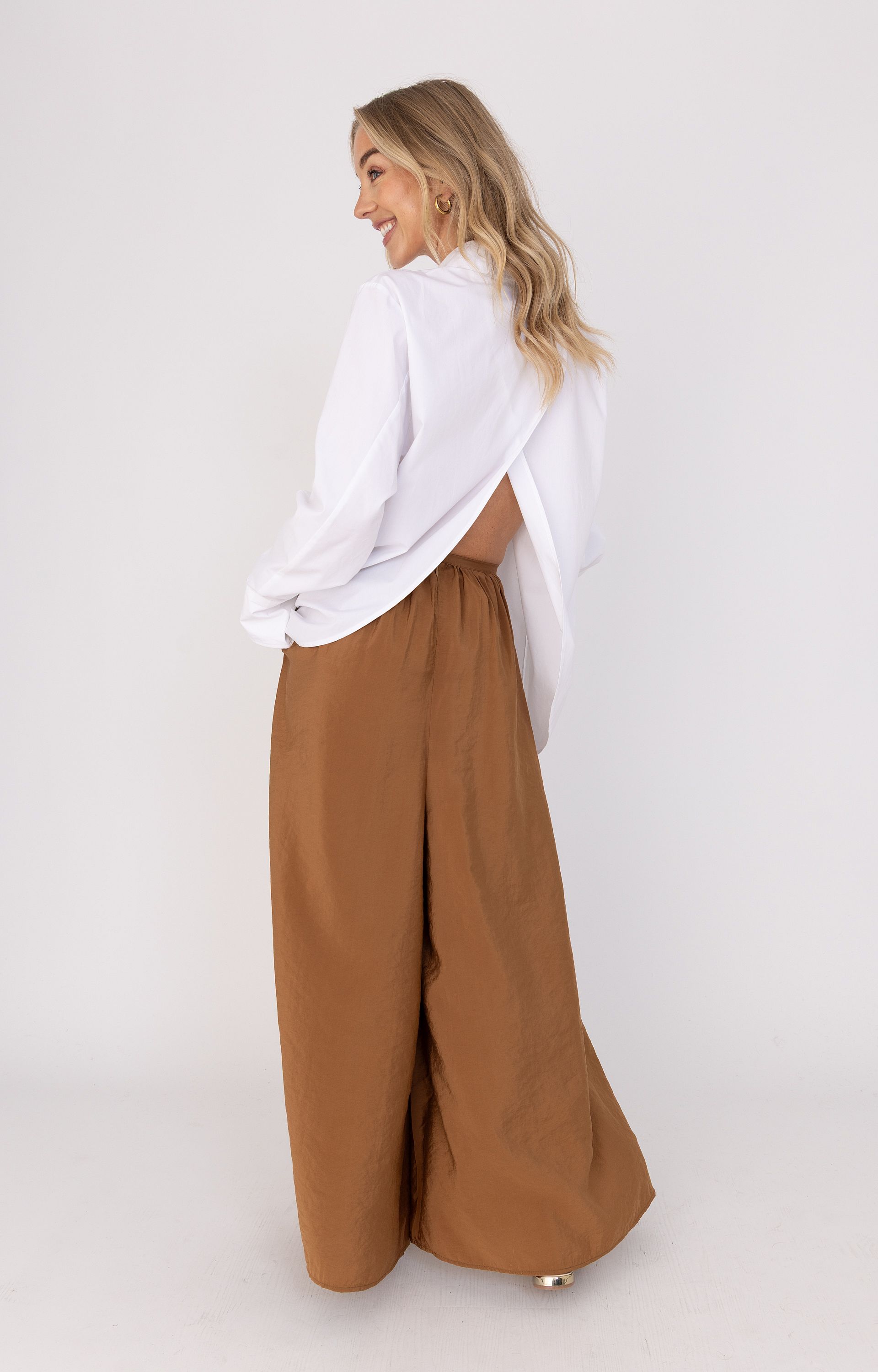 Broek wide leg