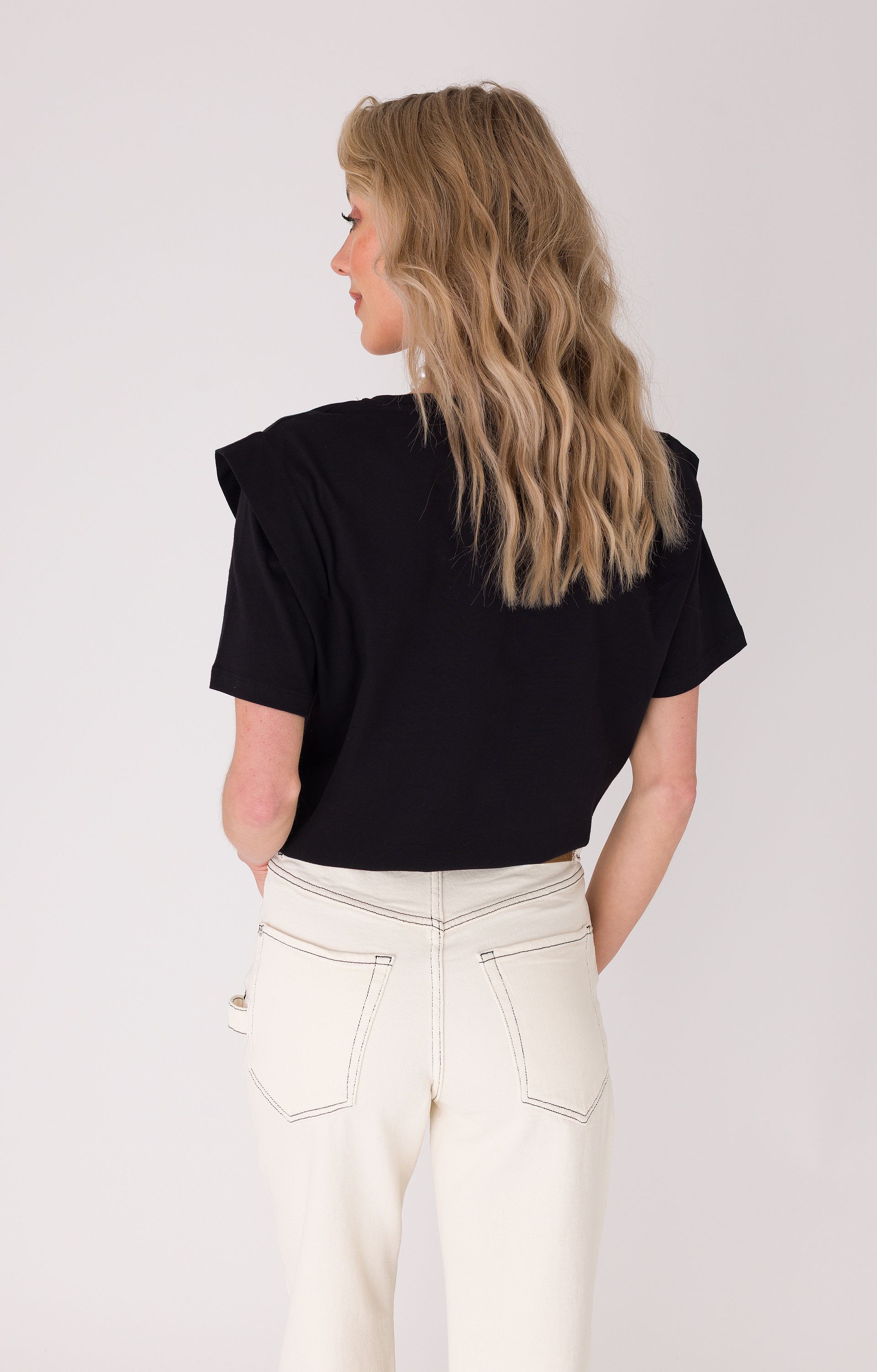Shirt met knoop
