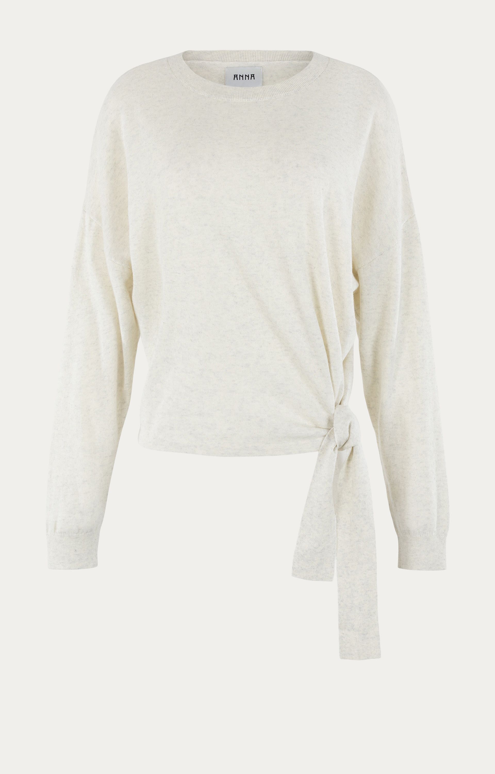 Pullover met strikdetail
