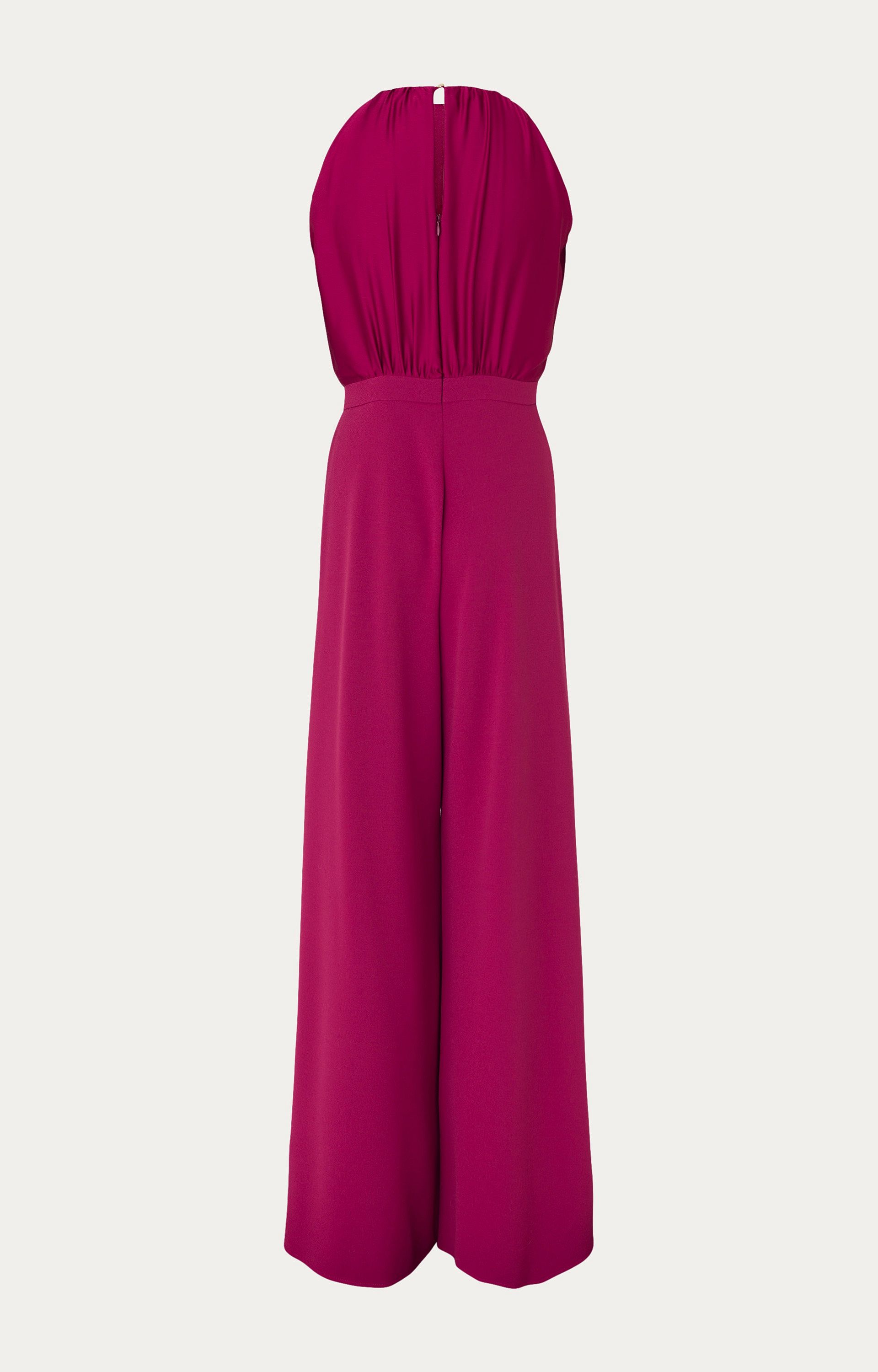 Jumpsuit met satijnlook 