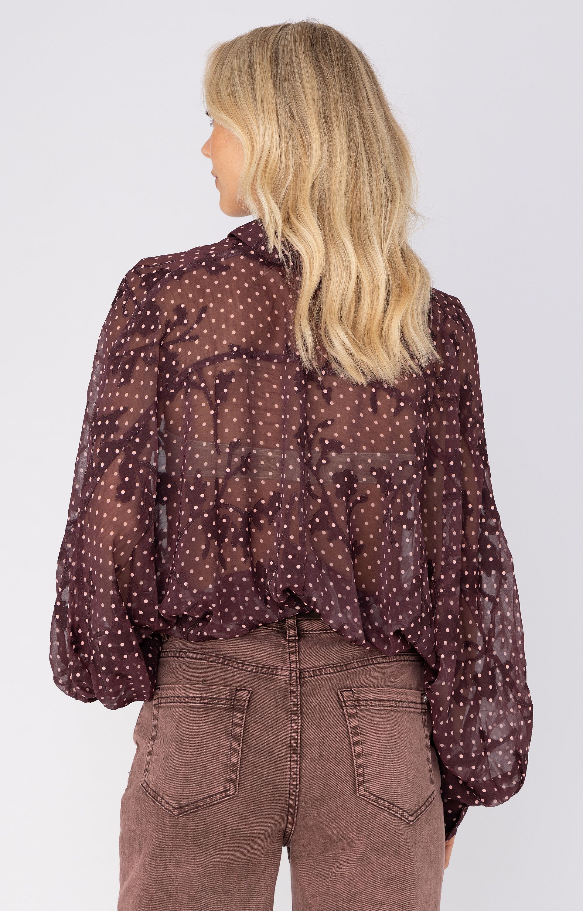 Blouse met dessin