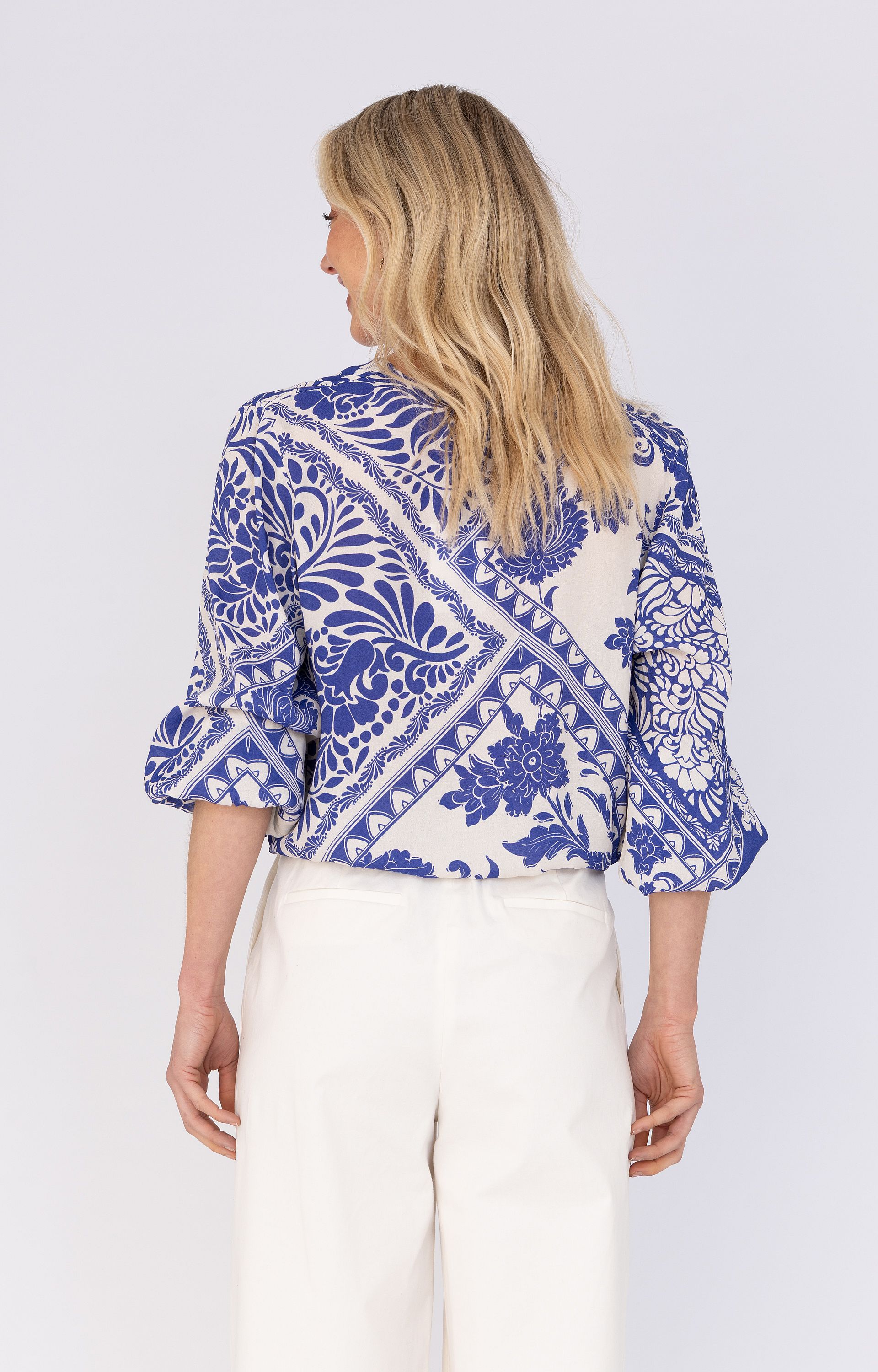Blouse met dessin