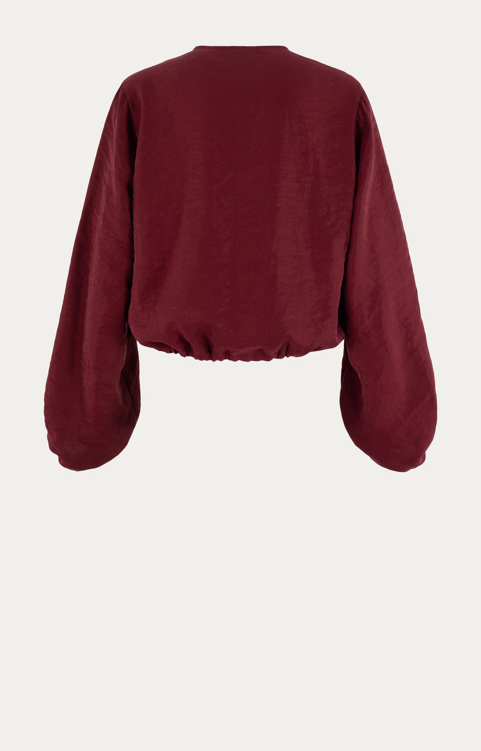 Blouse met trekkoord