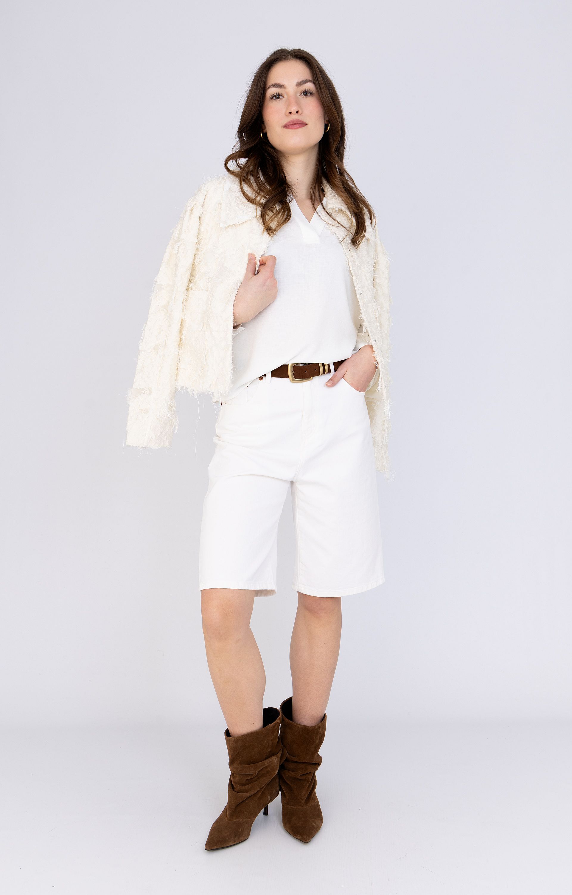 Blouse met structuur