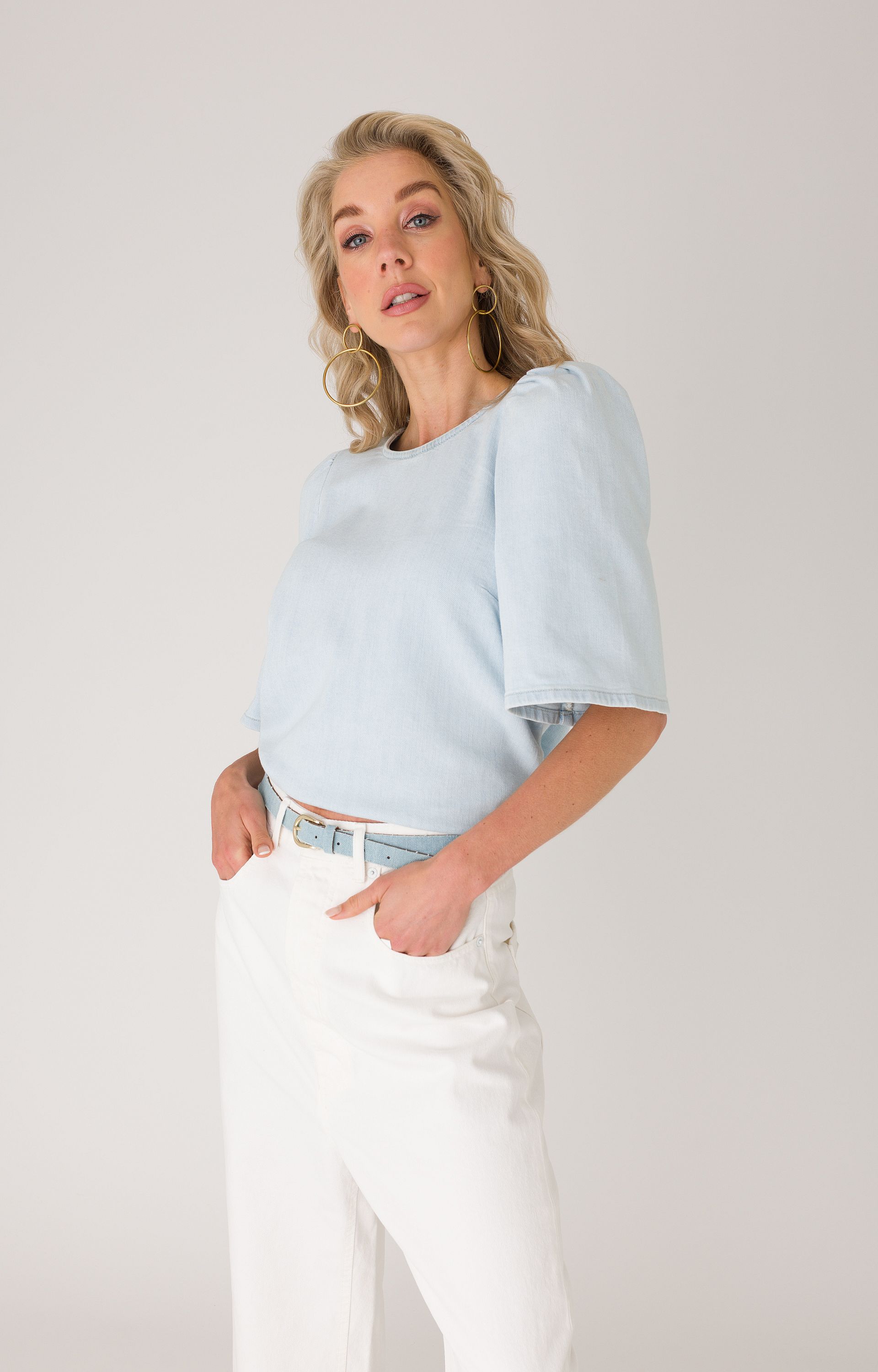 Blouse met strik