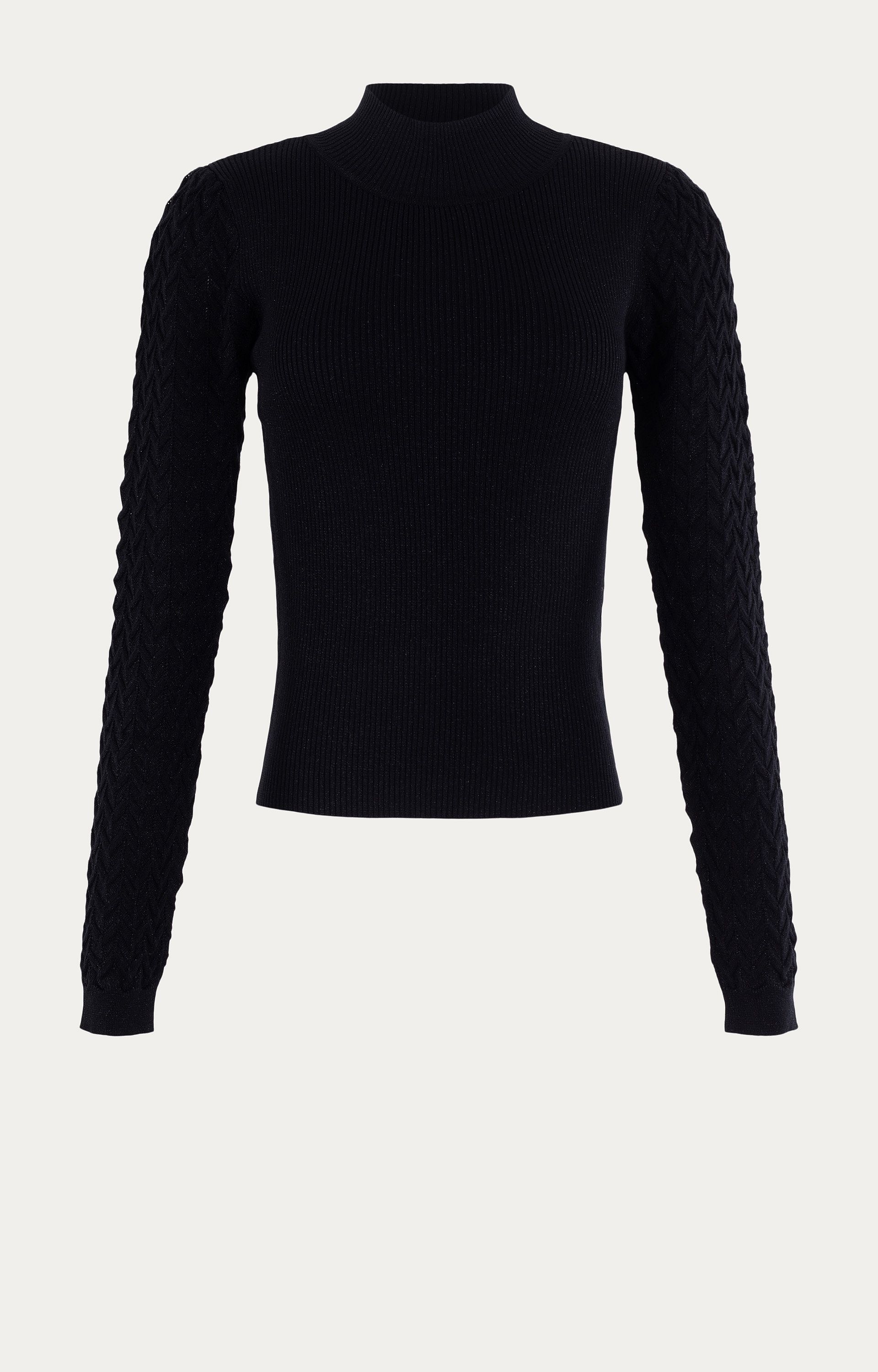 Pullover met glitter 