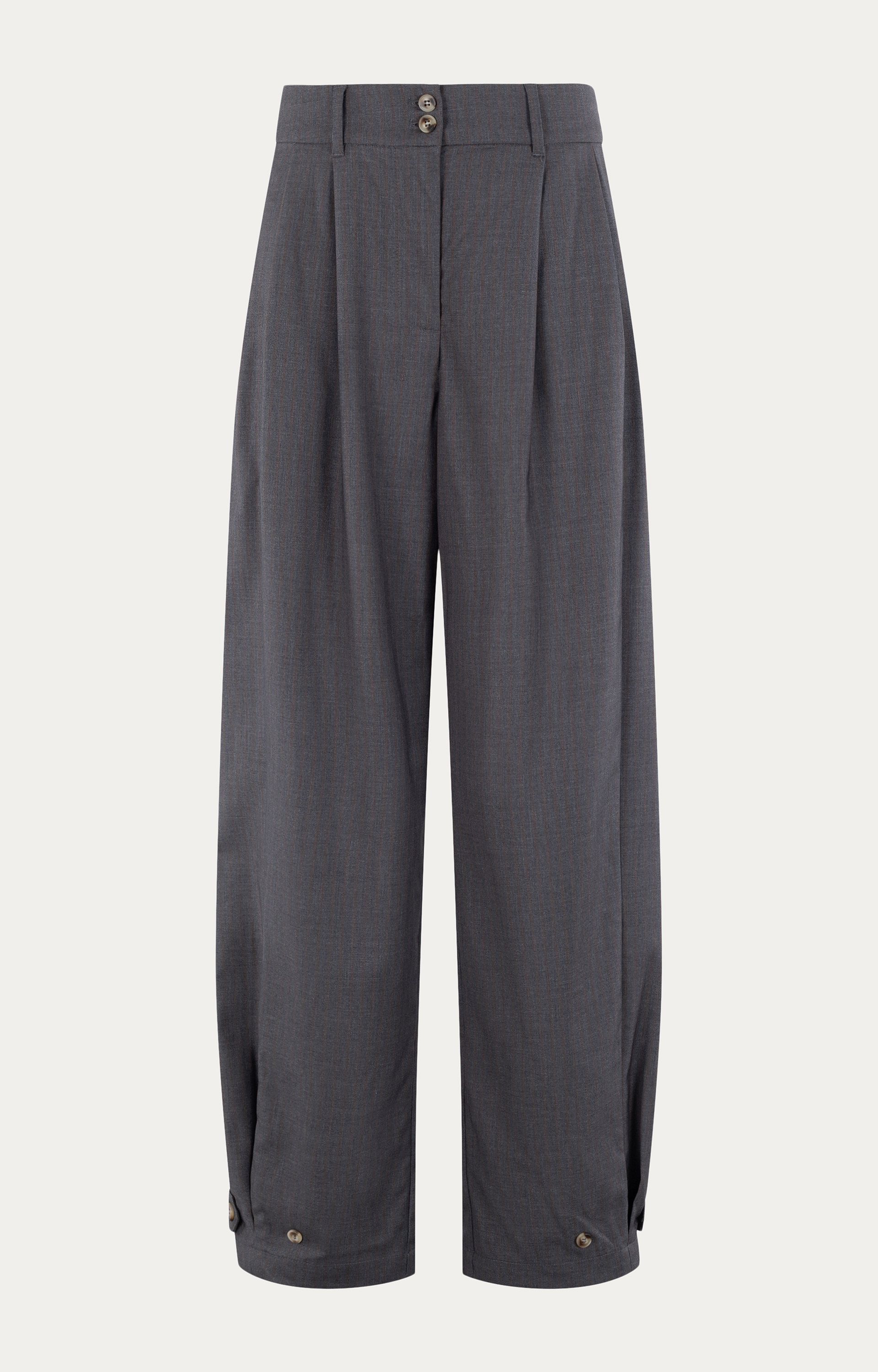 Broek met krijtstreep