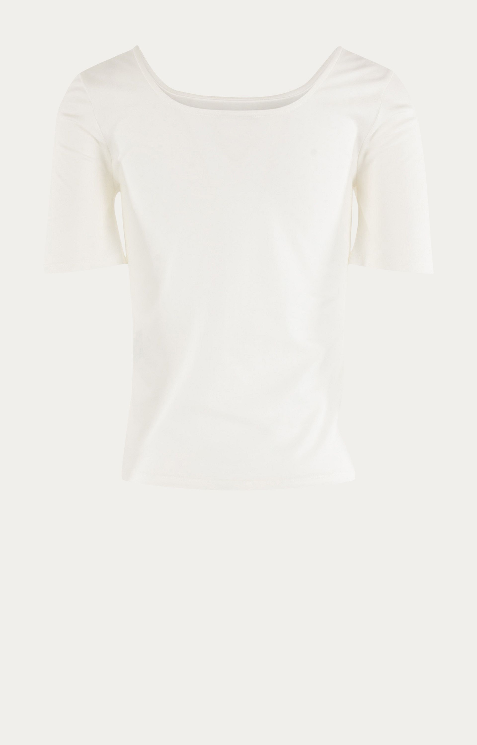 Shirt met boothals