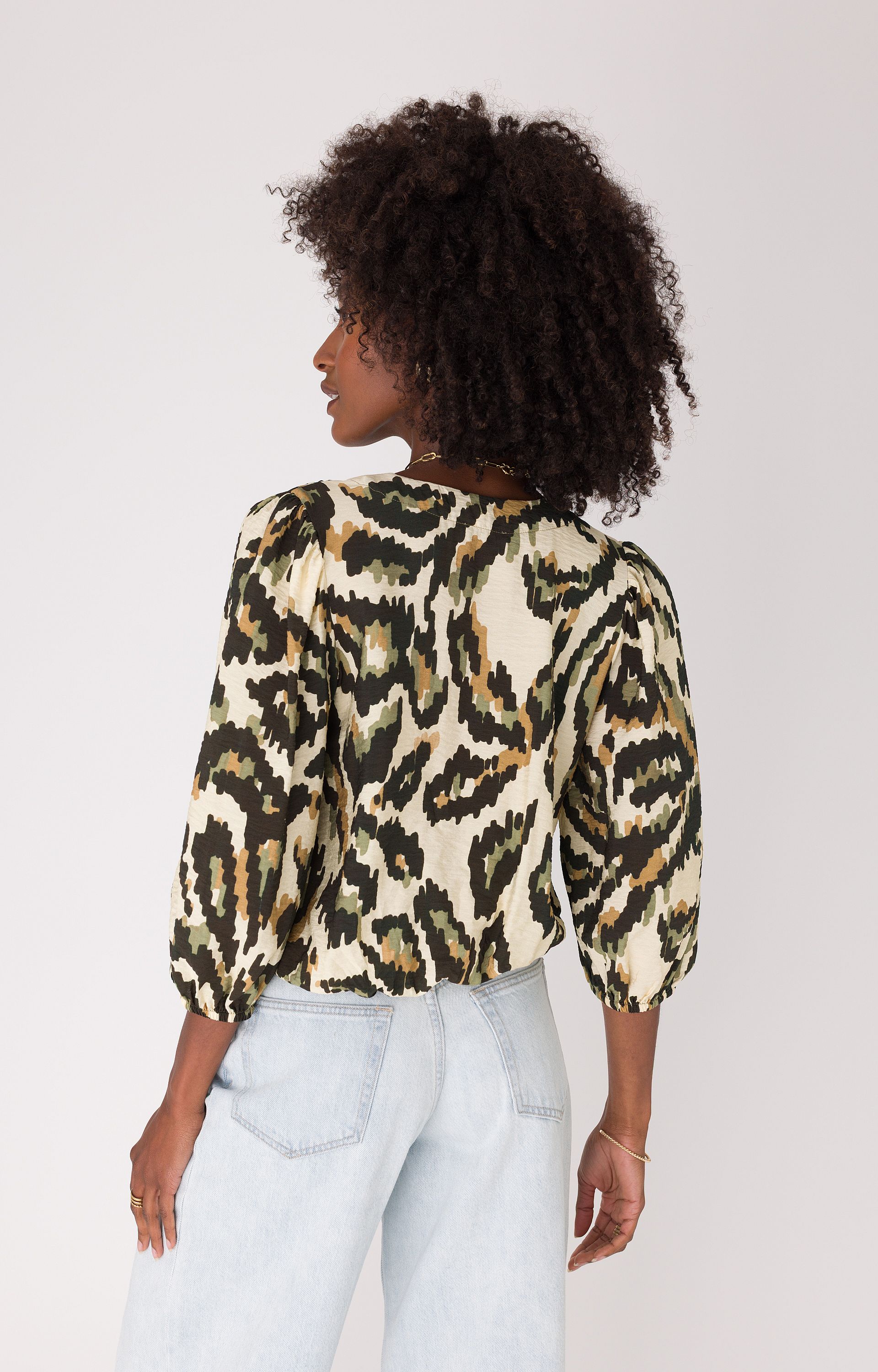 Blouse met print