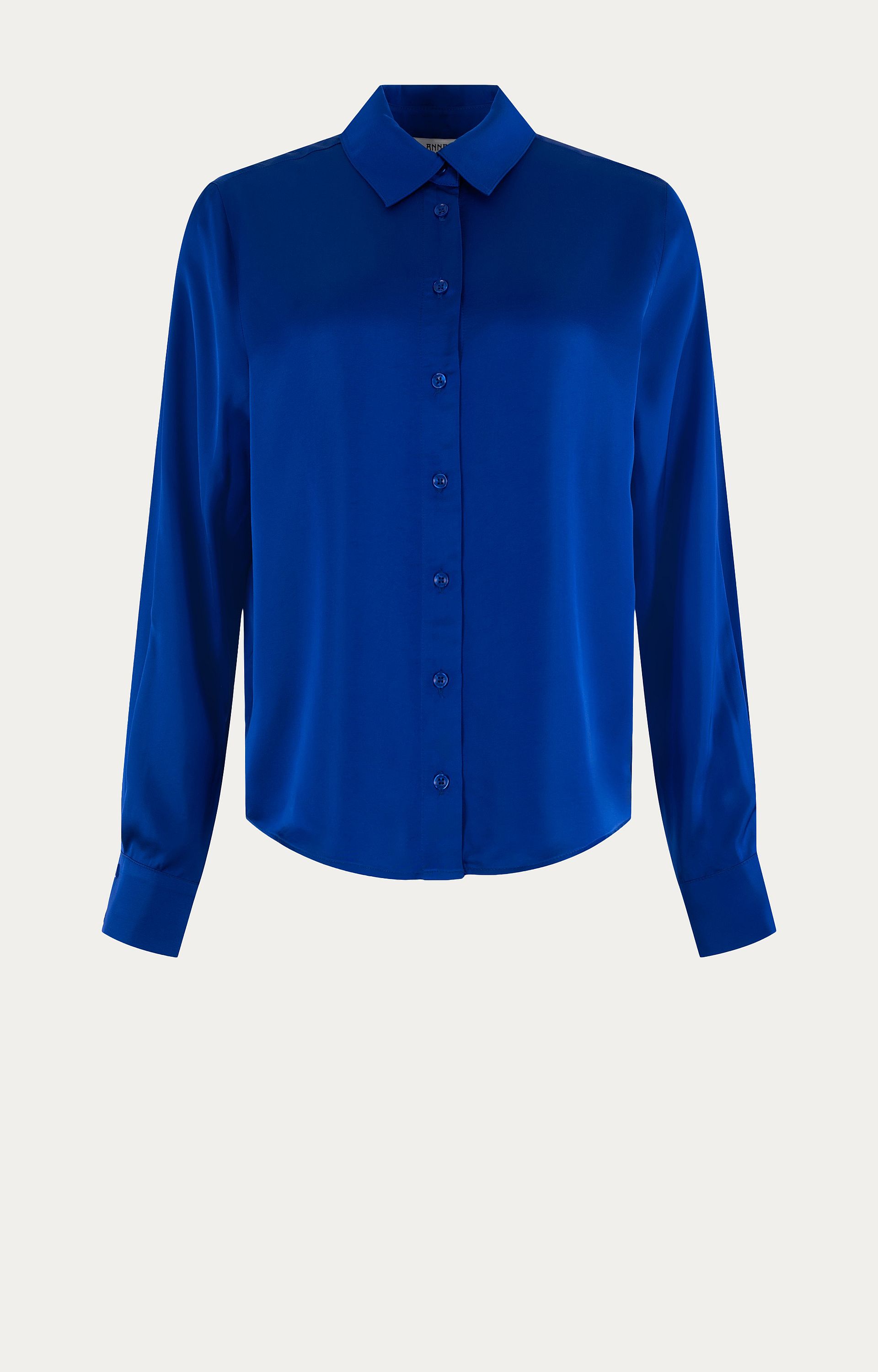 Blouse met glans 