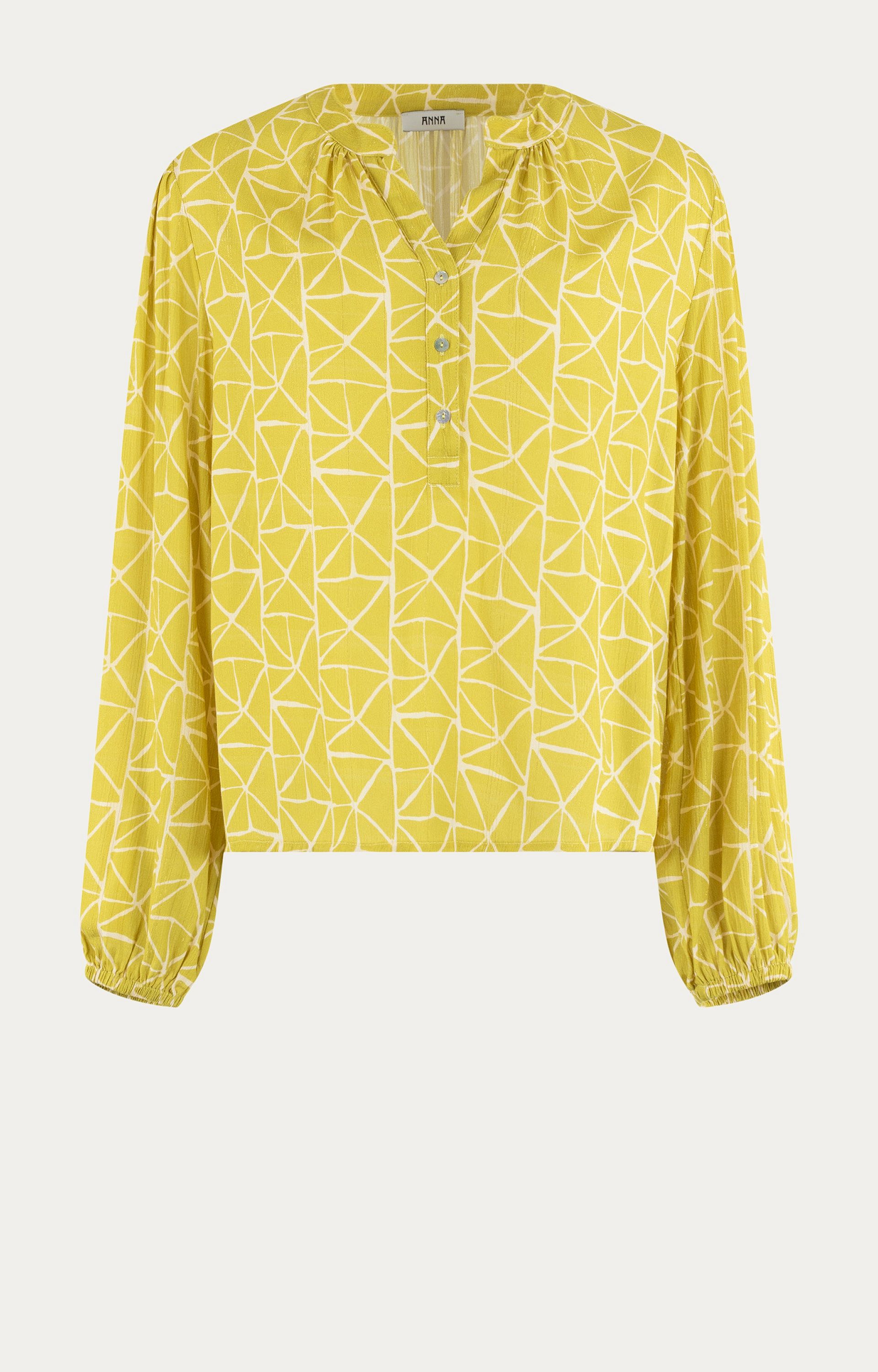 Blouse met dessin