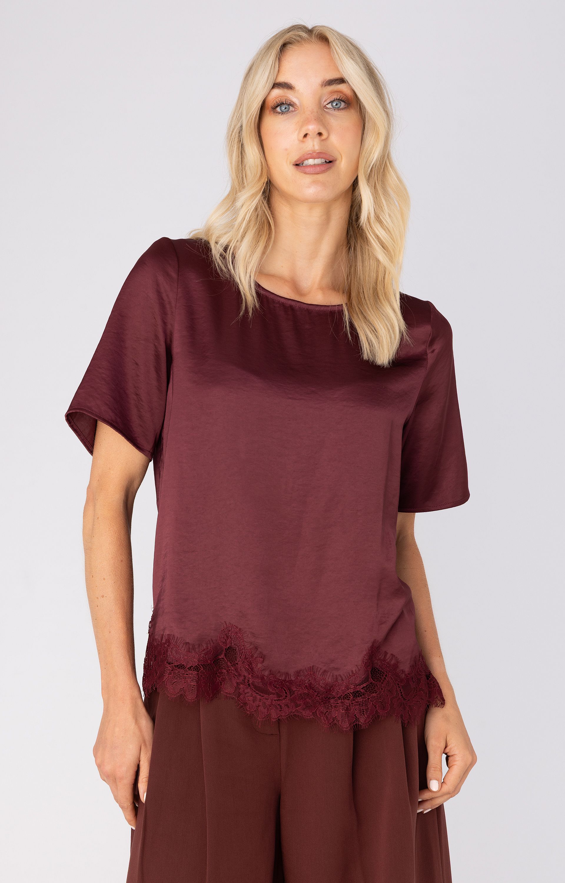 Blouse met kant 