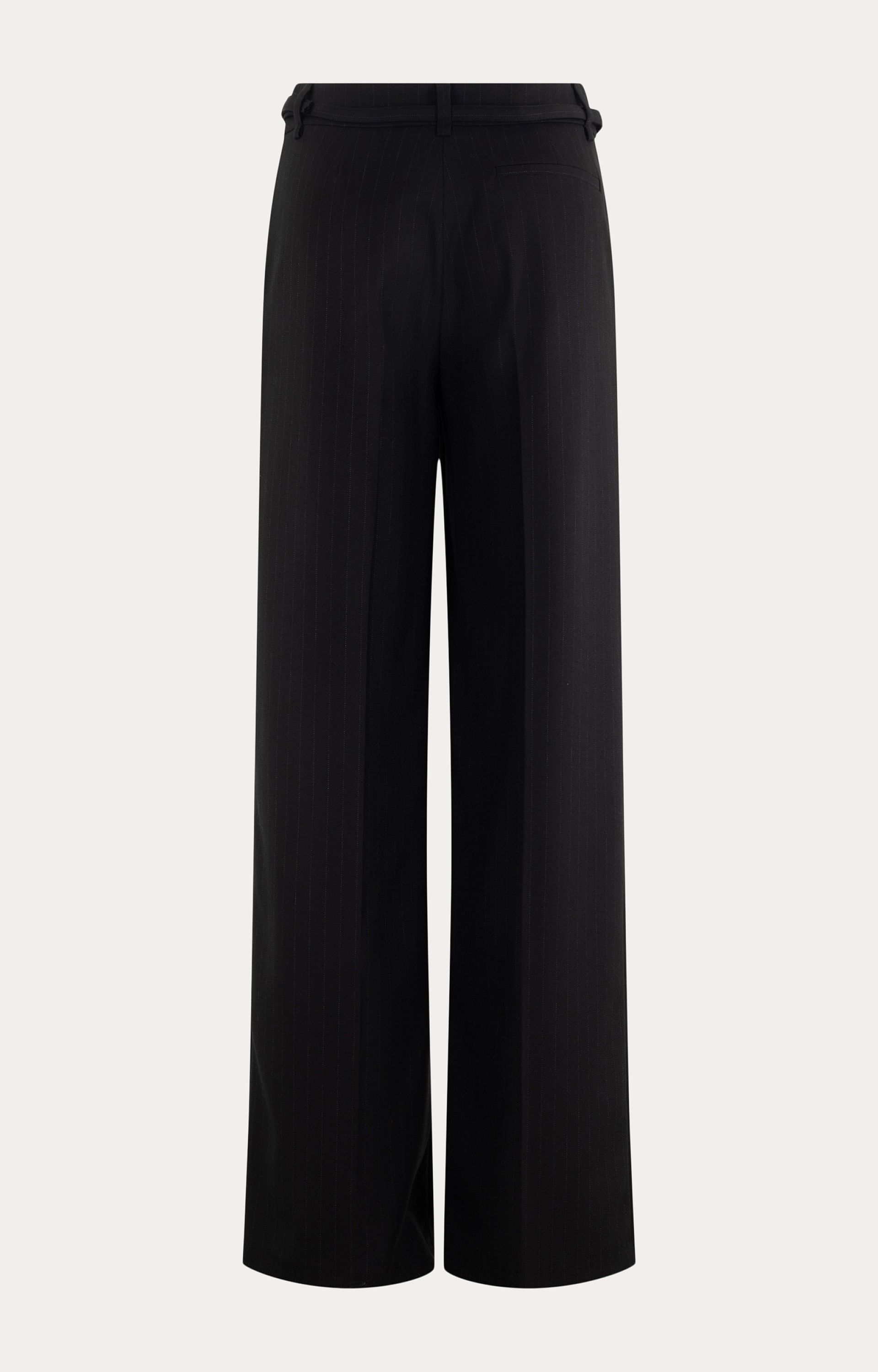 Broek met krijtstreep