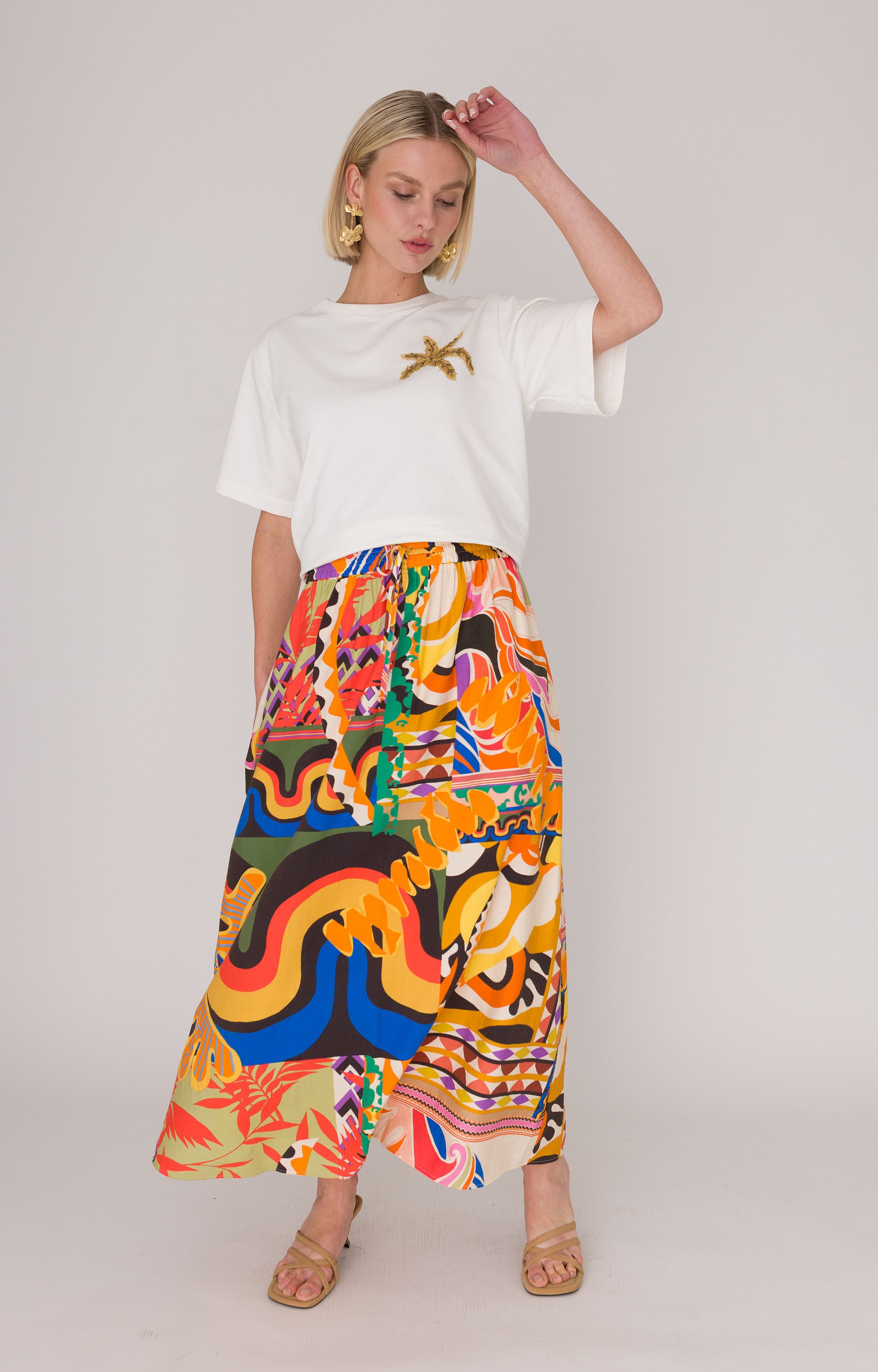 Rok met print