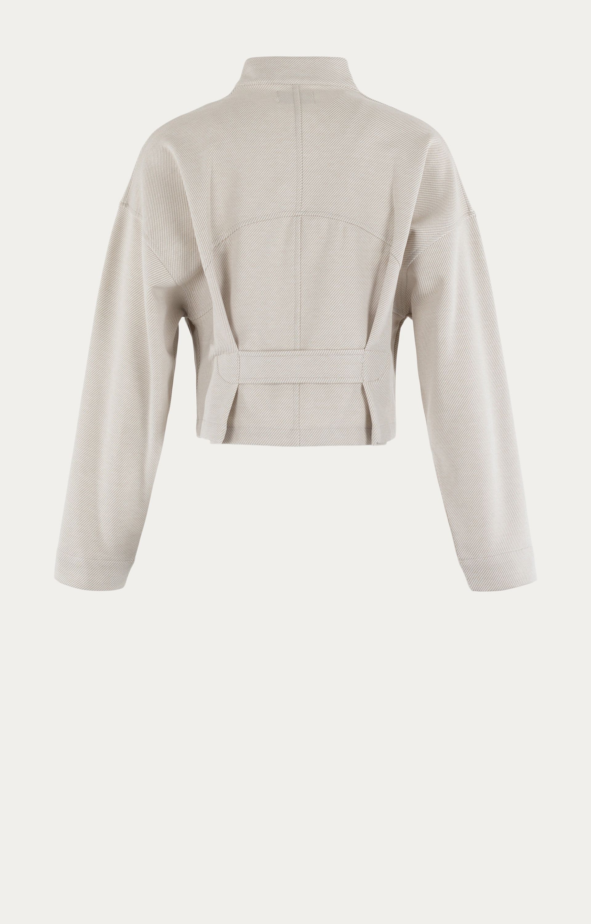 Blazer met diagonale streep