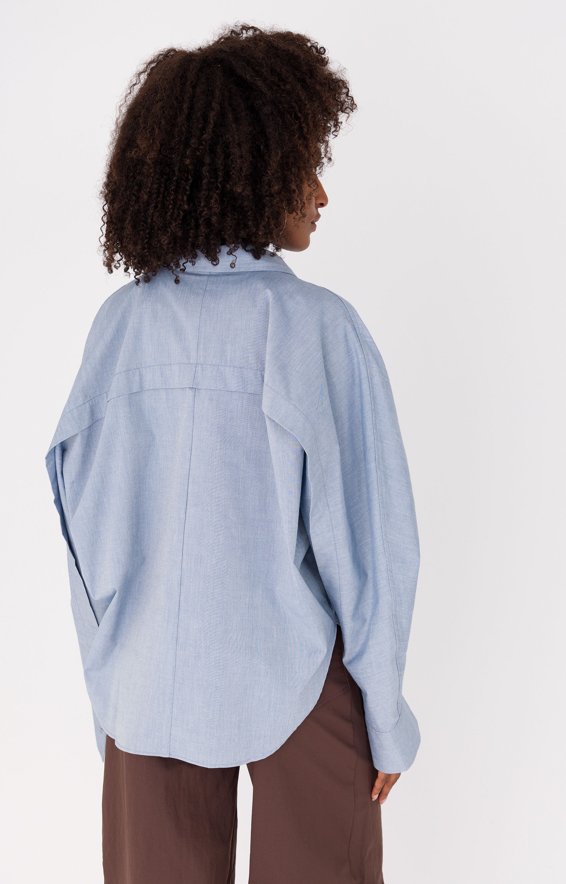 Blouse Pleated Sleeve