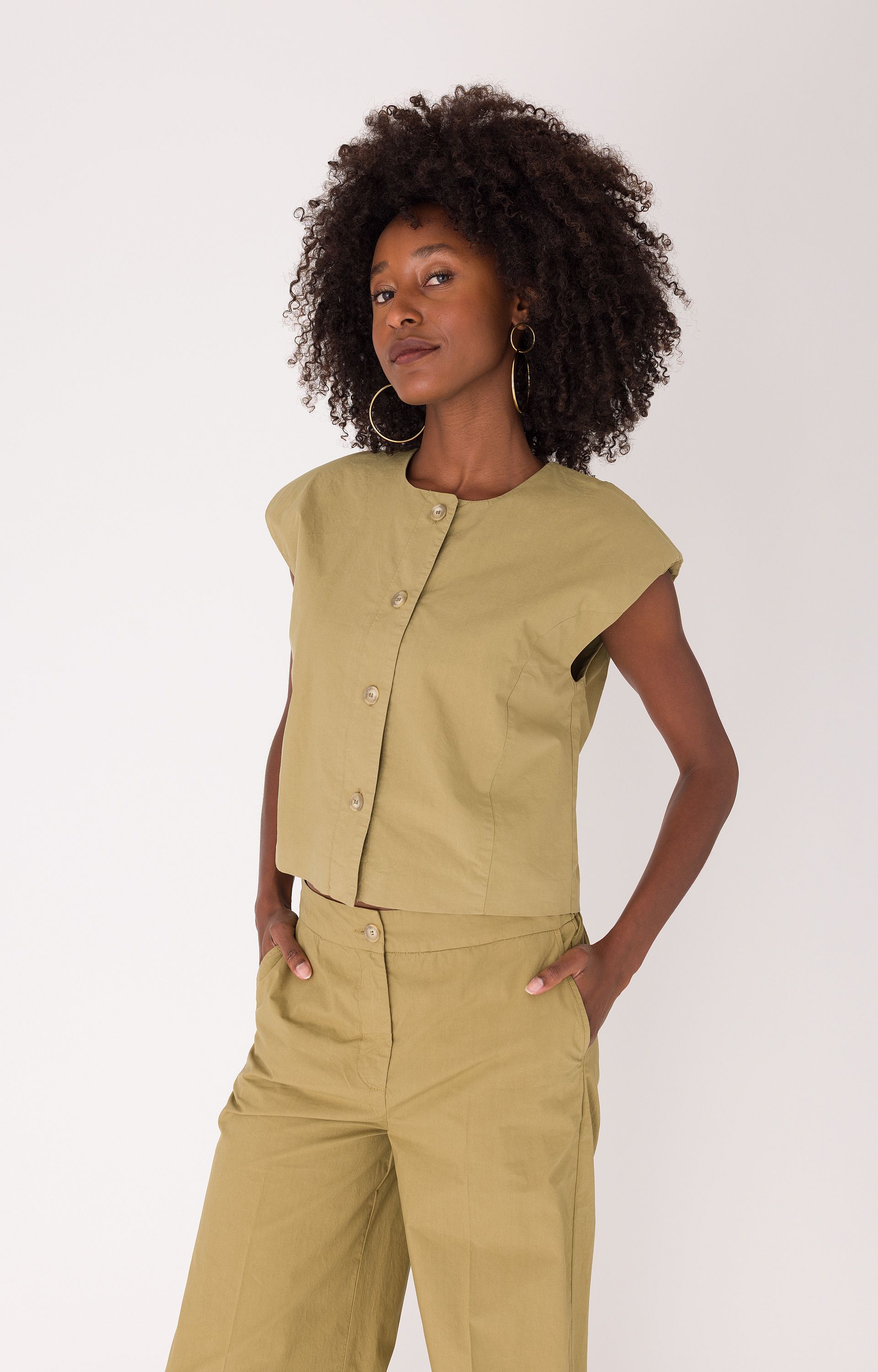 Blouse Olive