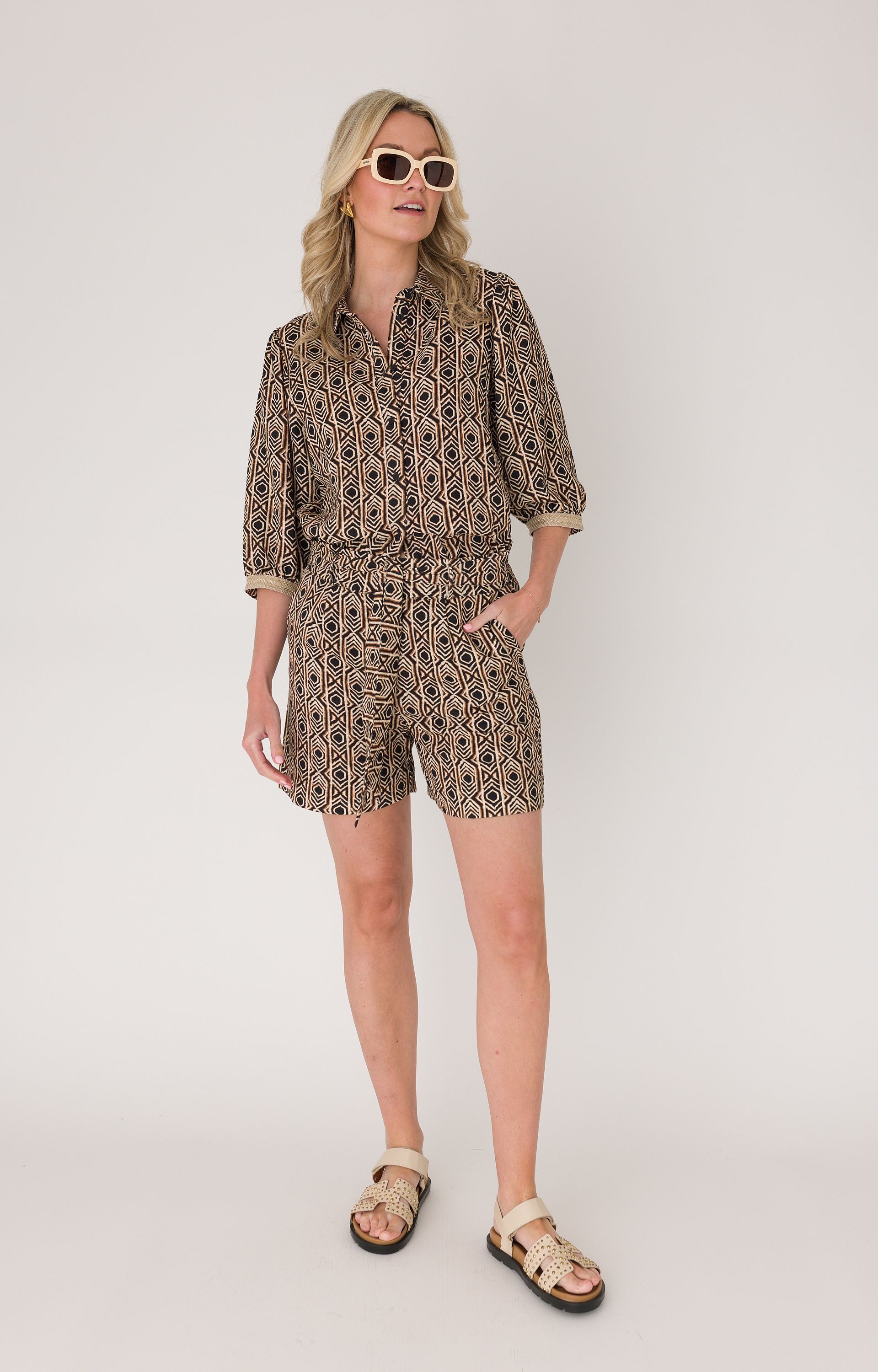Blouse met print