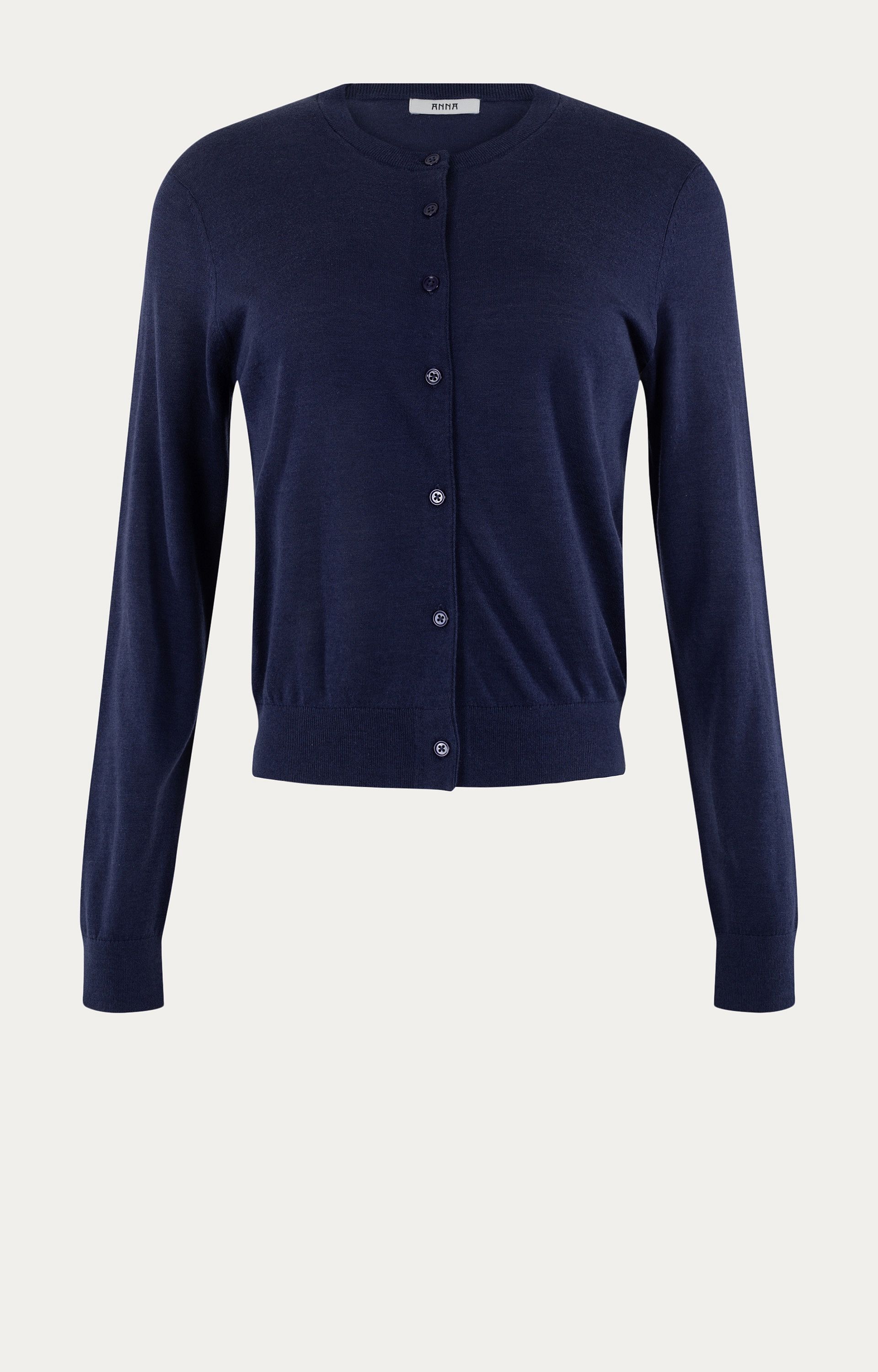 Vest met knoopsluiting