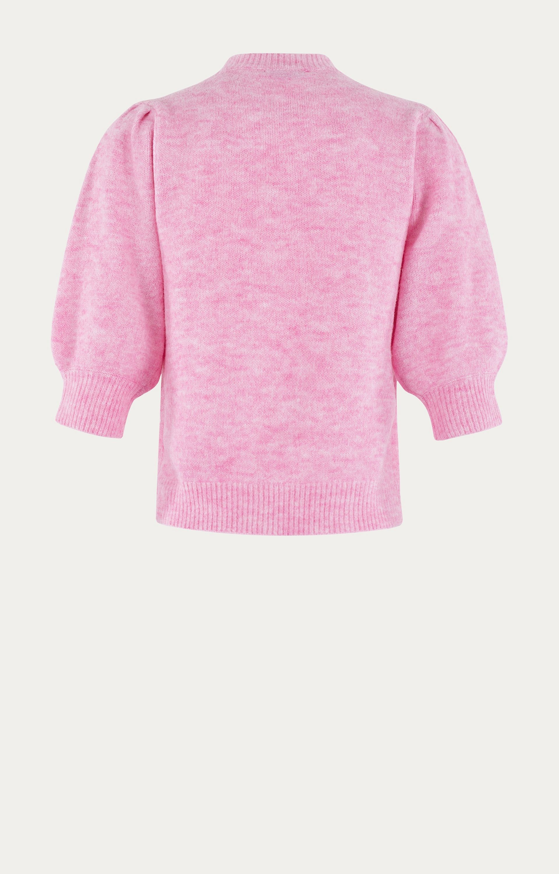 Pullover met bloemcorsage