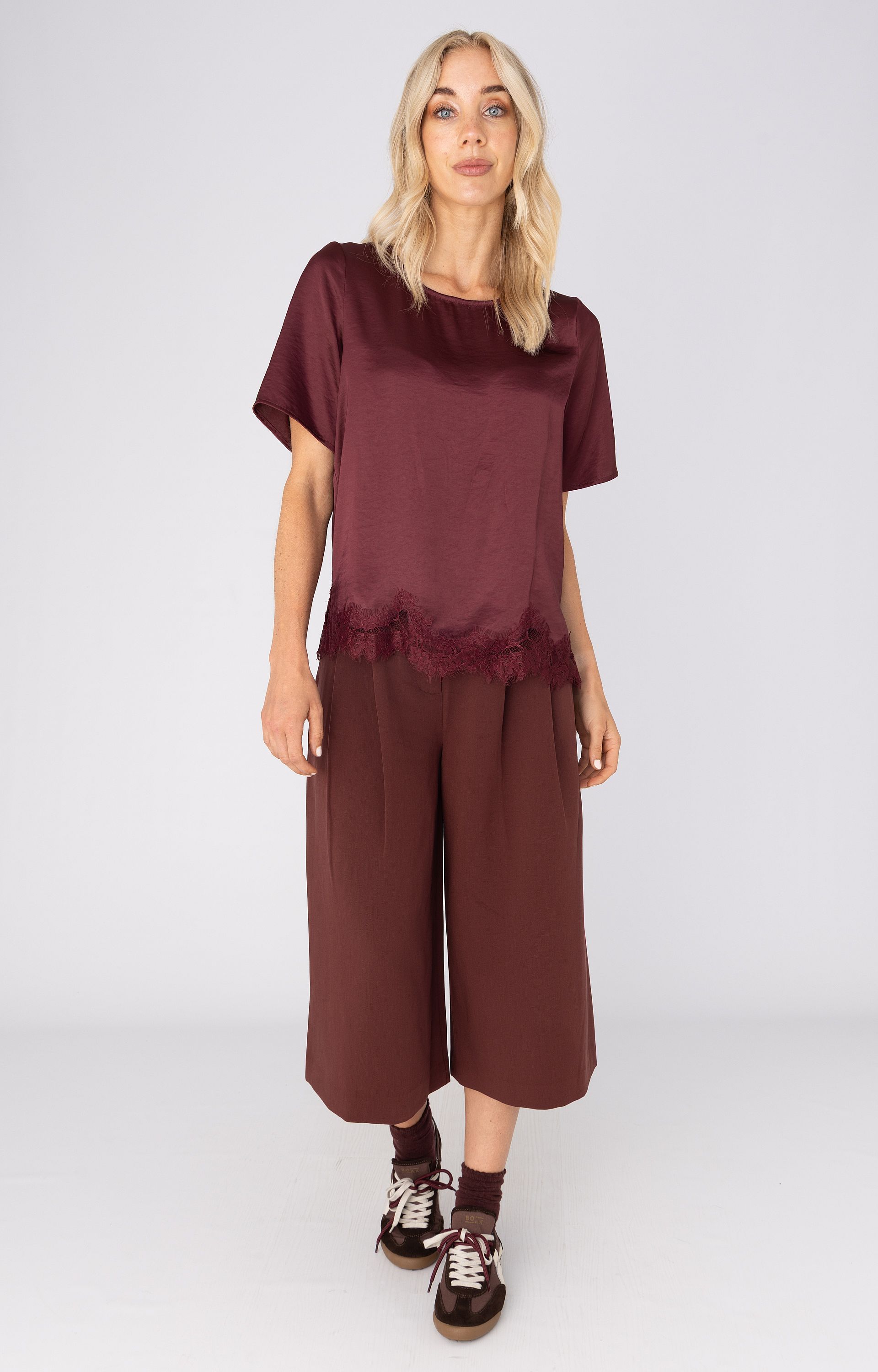Blouse met kant 