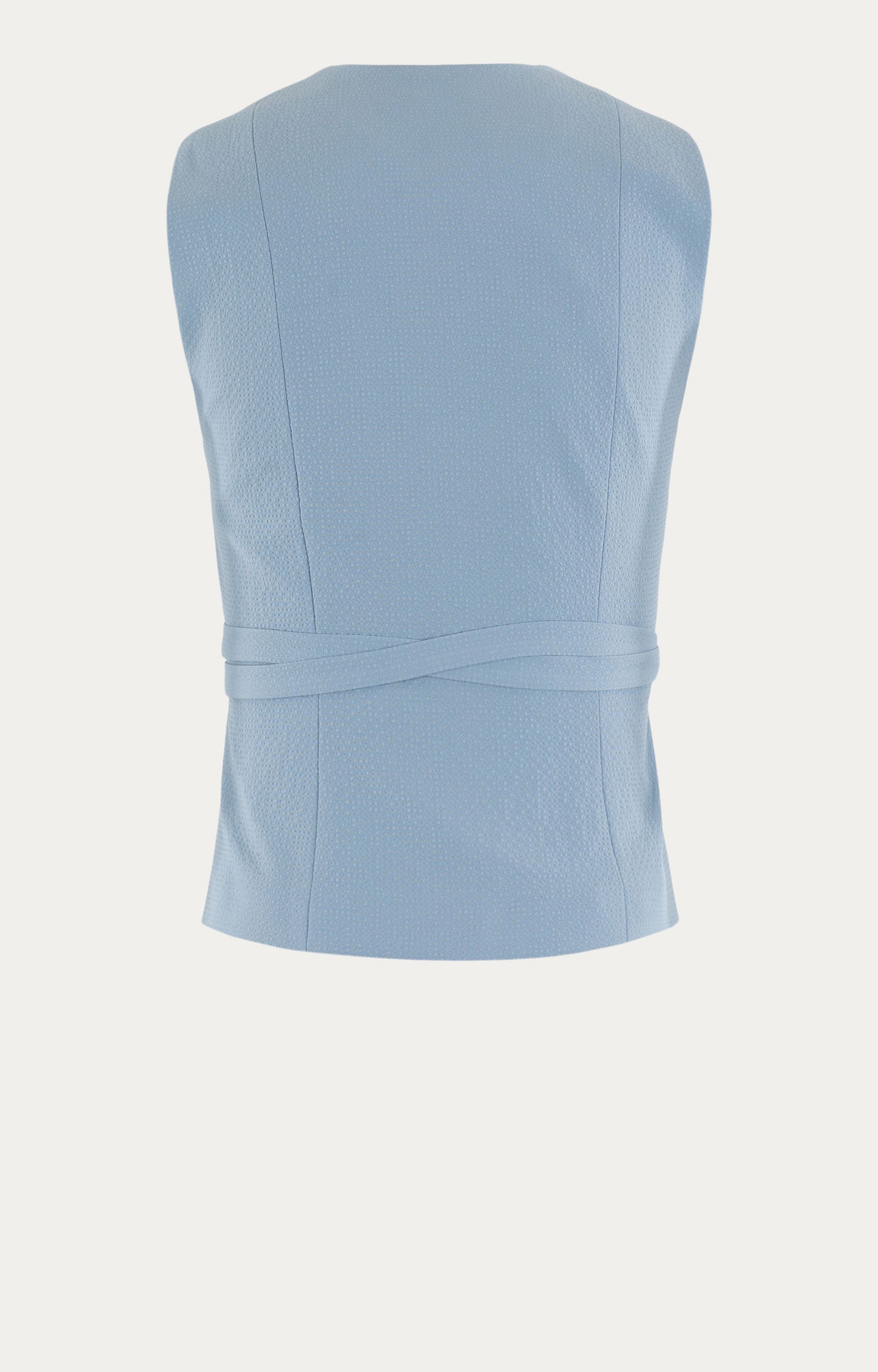 Gilet met structuur