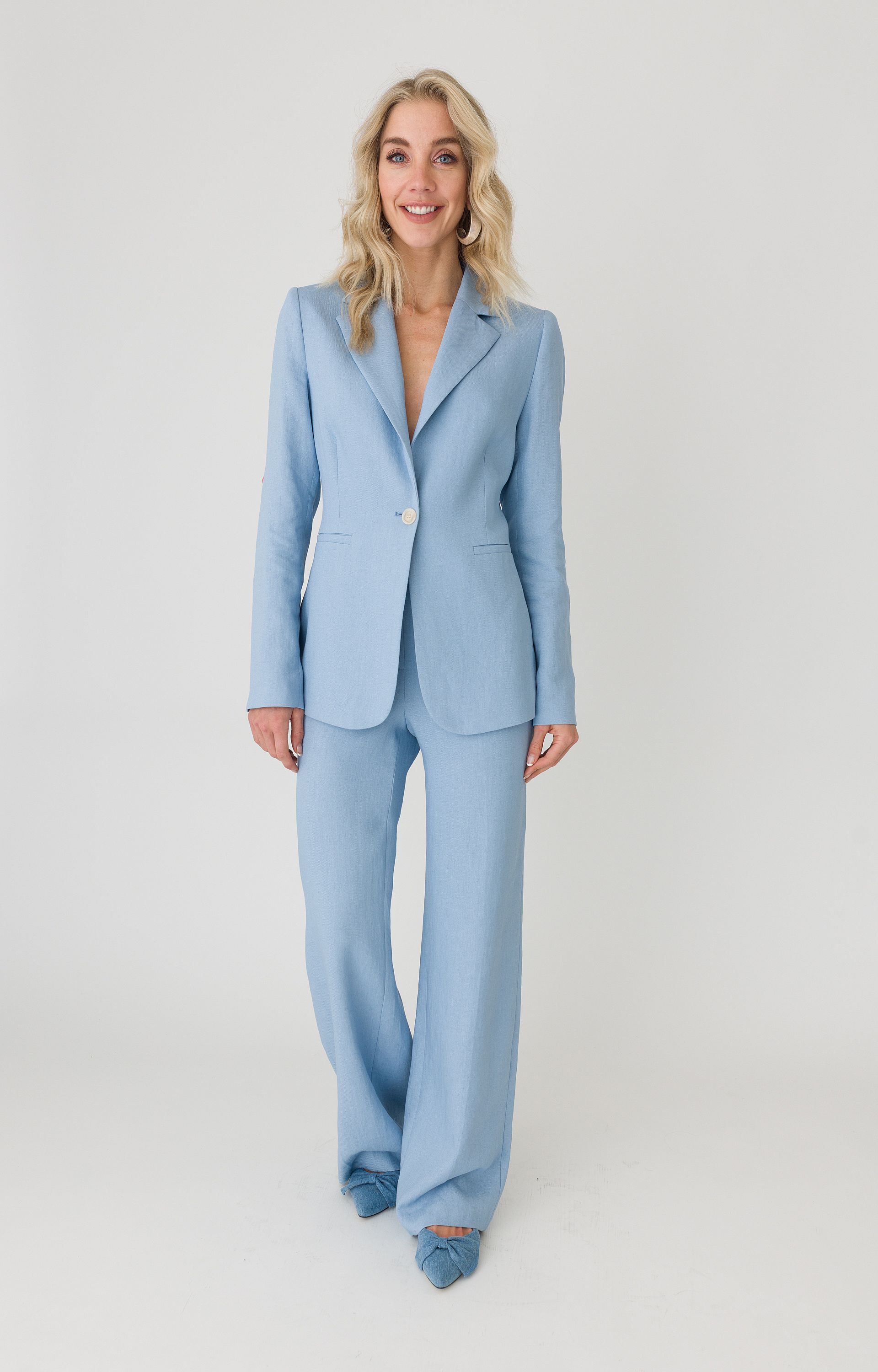 Single-breasted blazer 