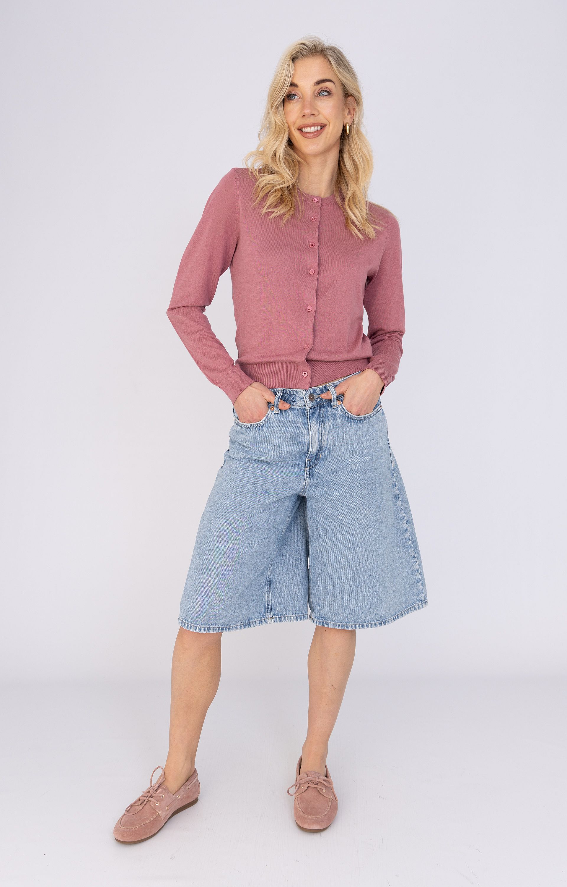 Vest met knoopsluiting