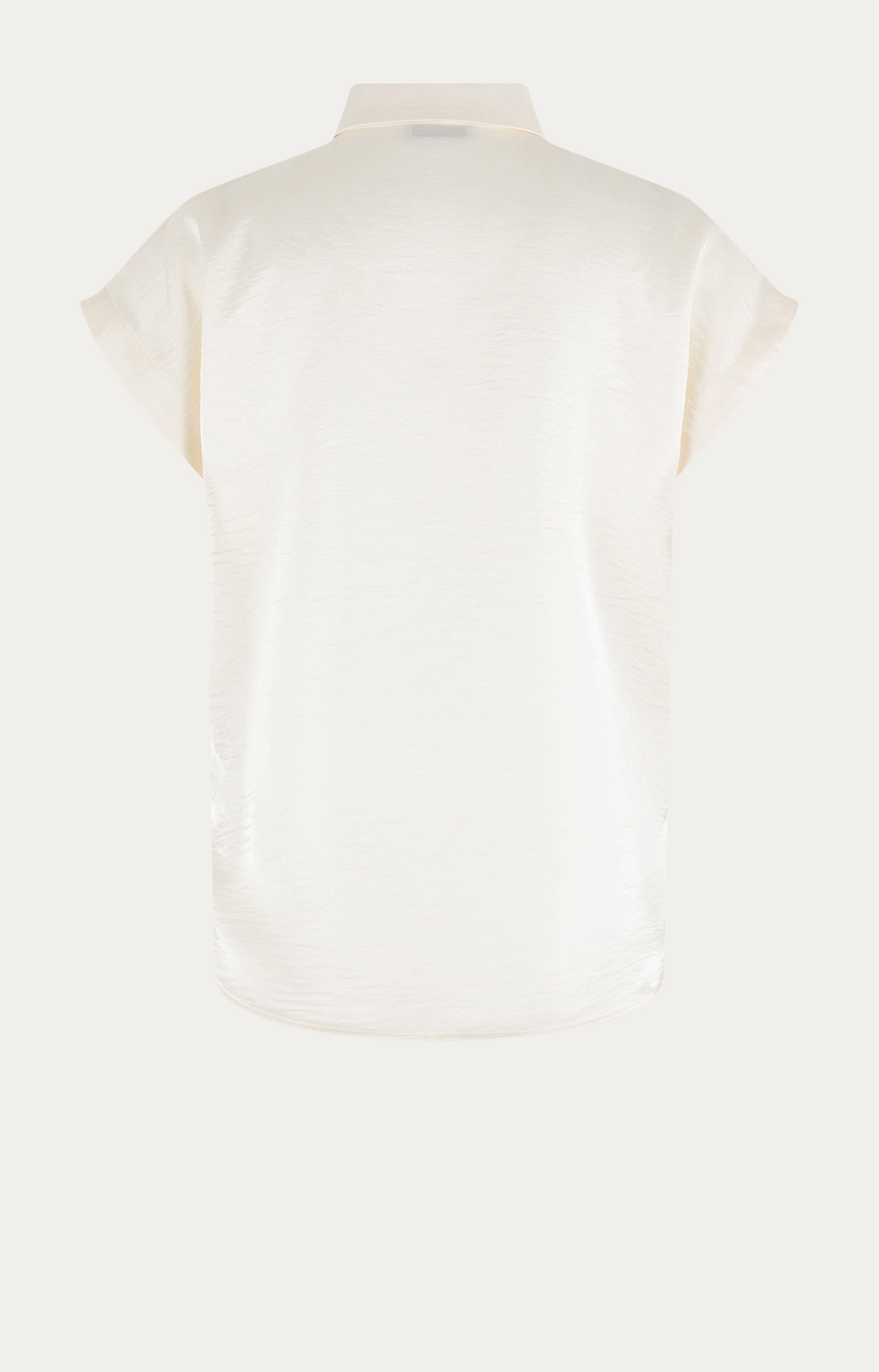 Blouse met satijnlook