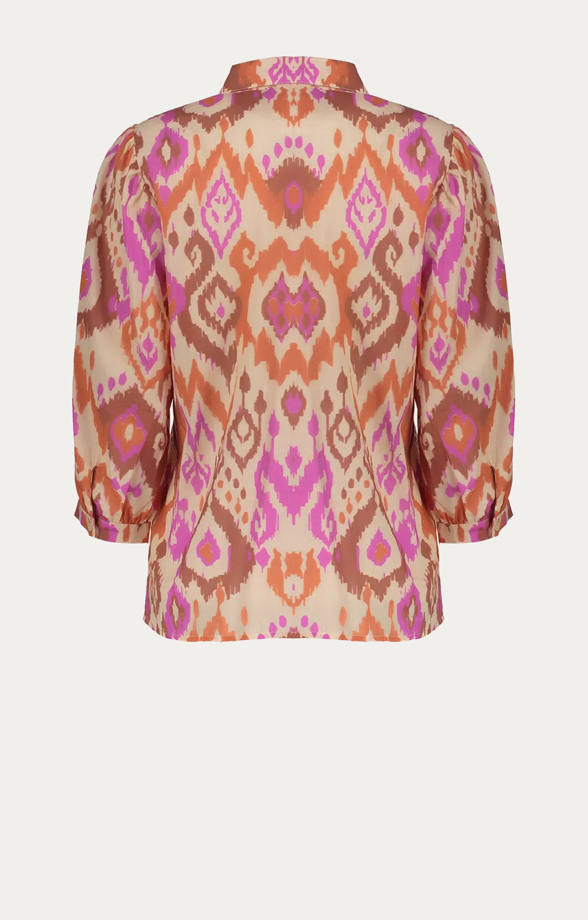 Blouse met dessin 