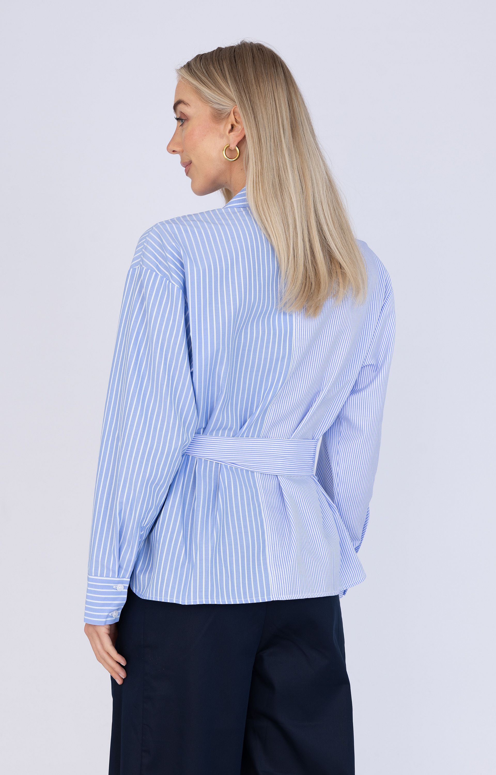 Blouse met strikdetail