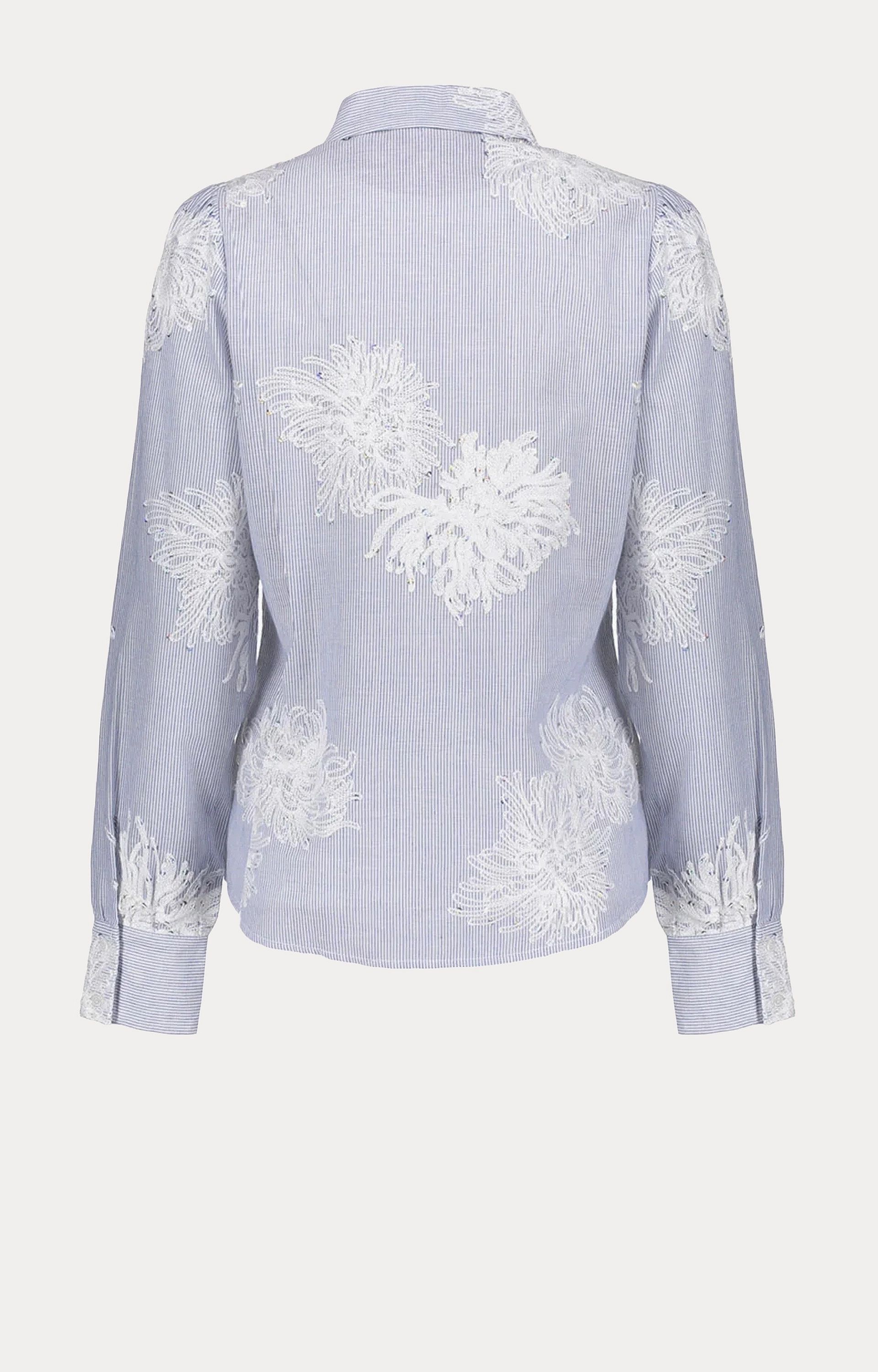 Blouse met borduursel