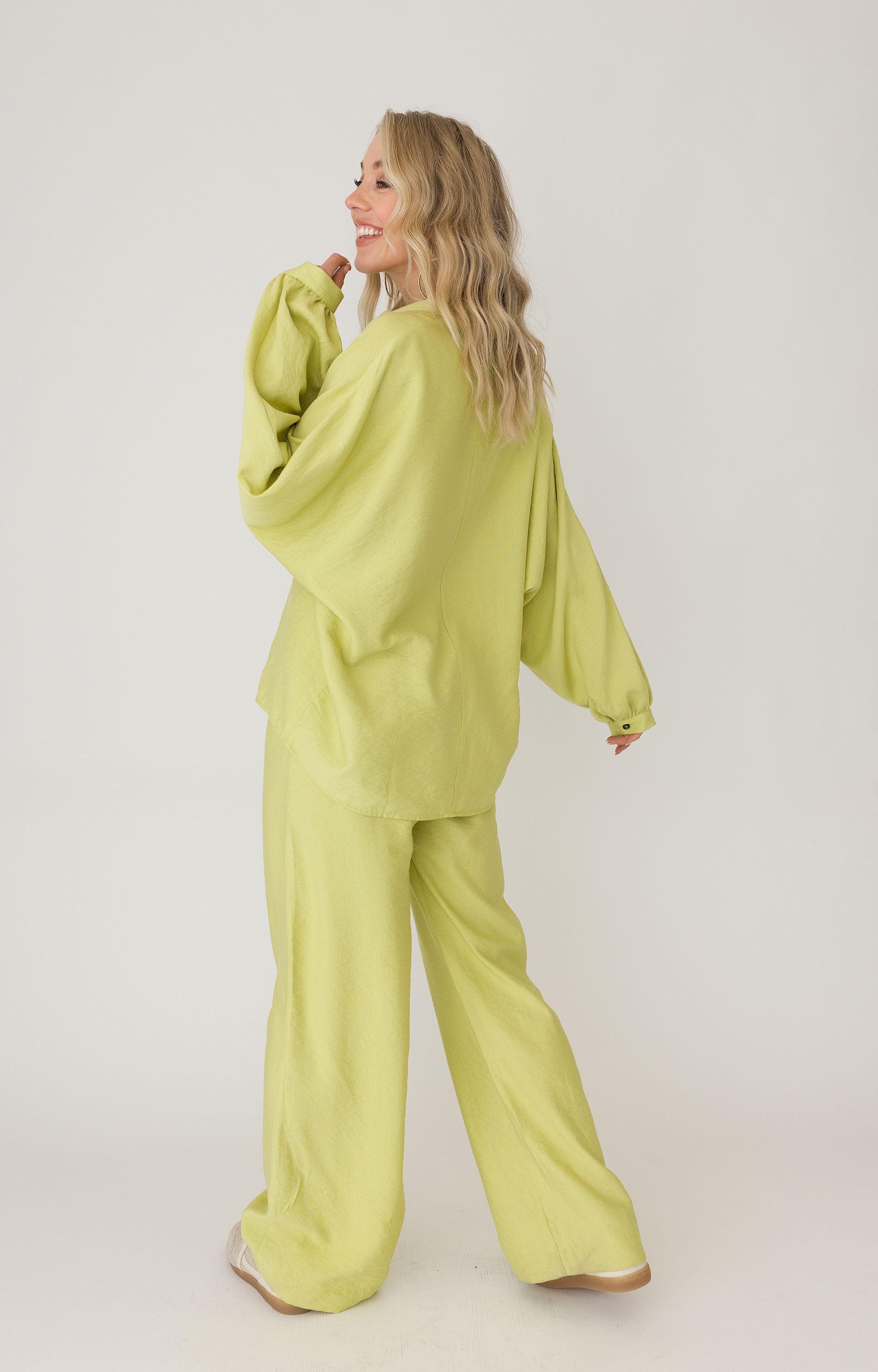 Broek wide leg