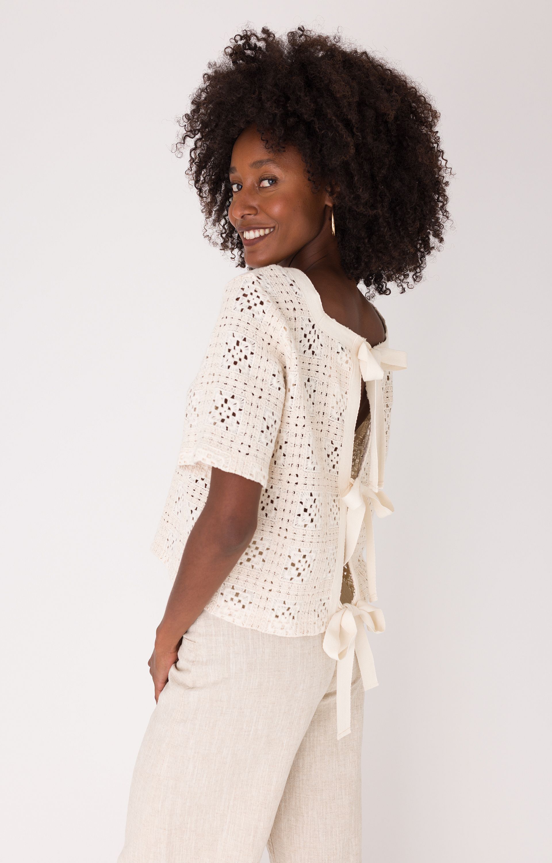 Gehaakte blouse