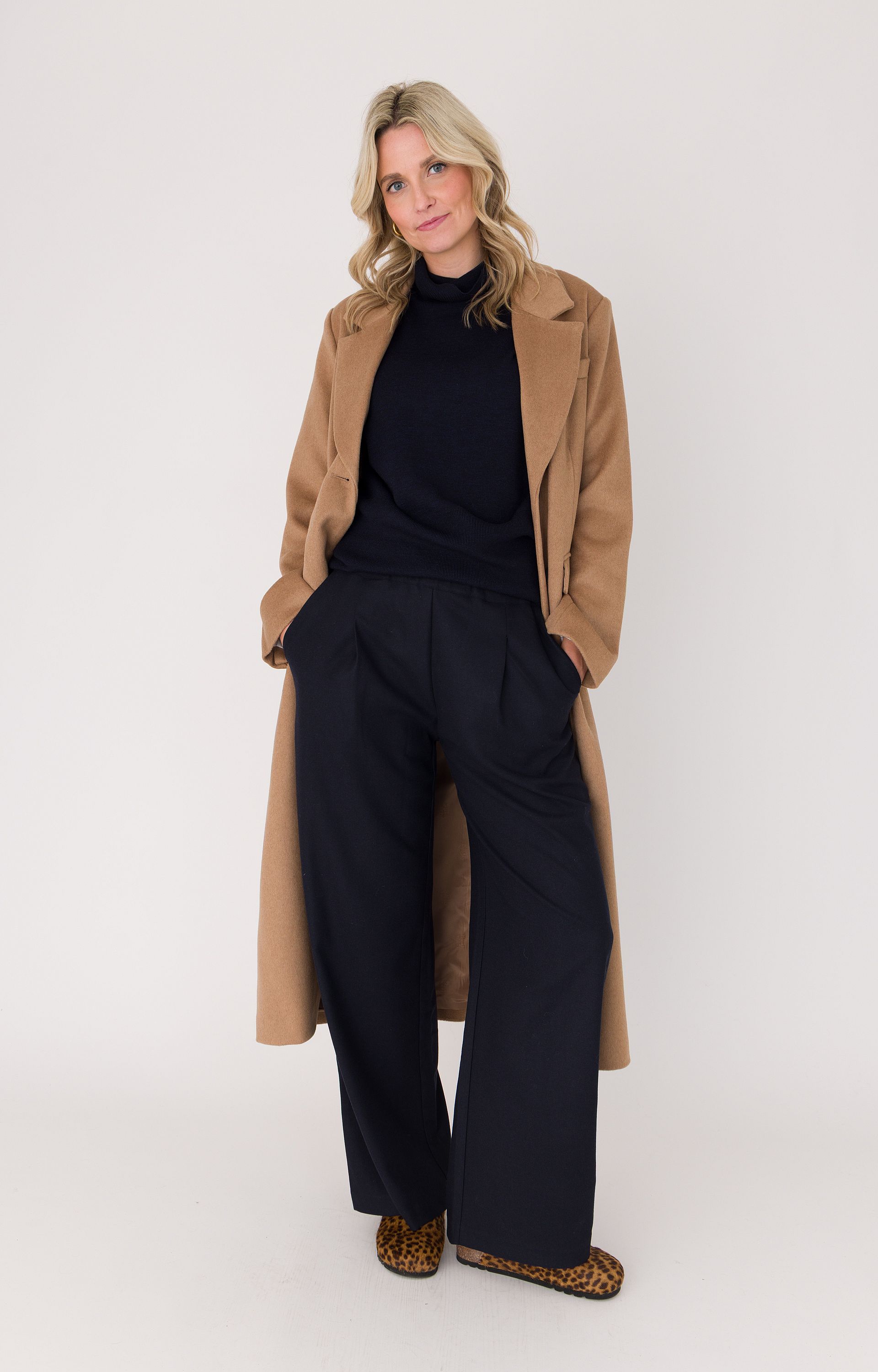 Broek wide leg