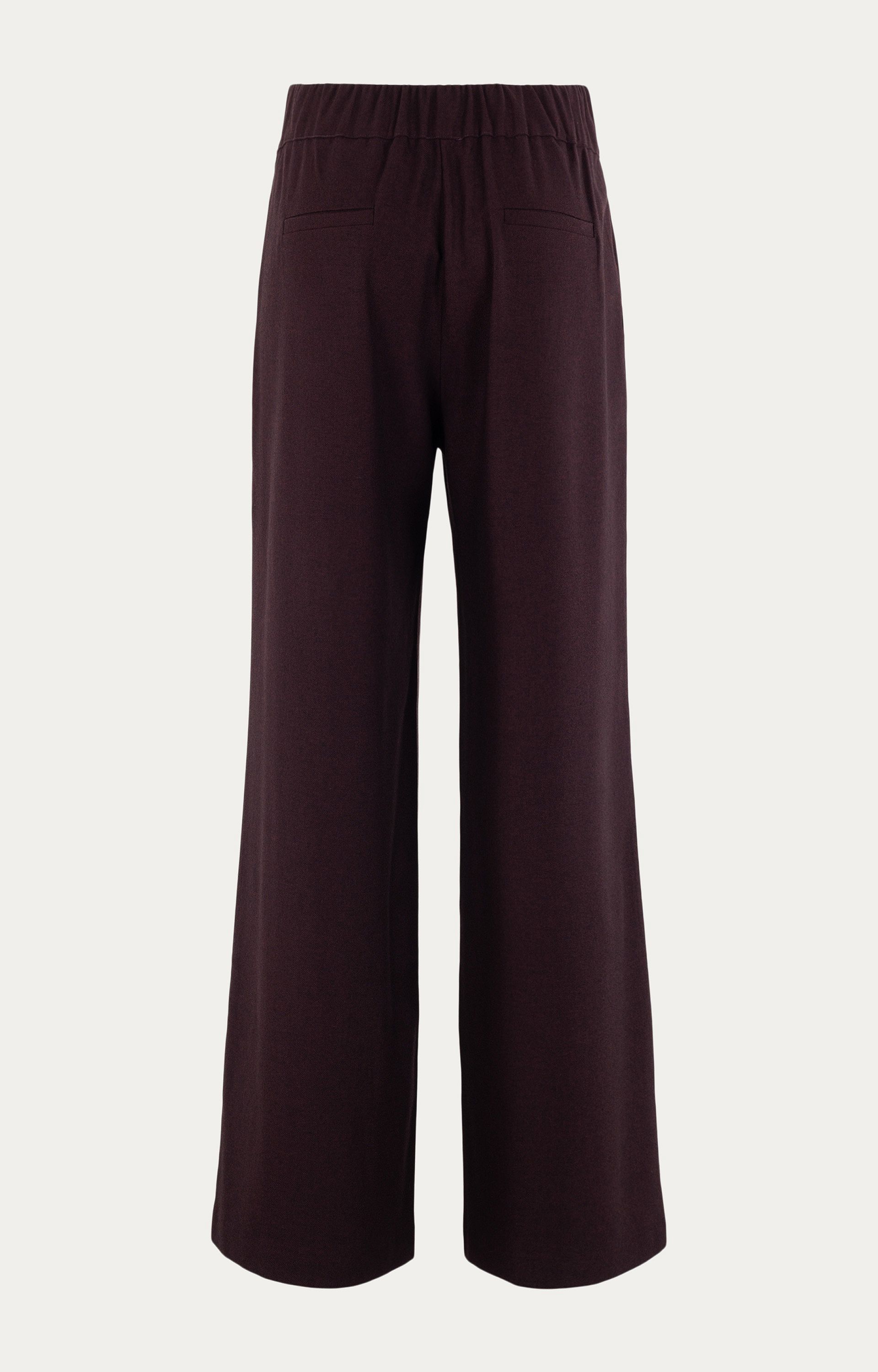 Broek met wol