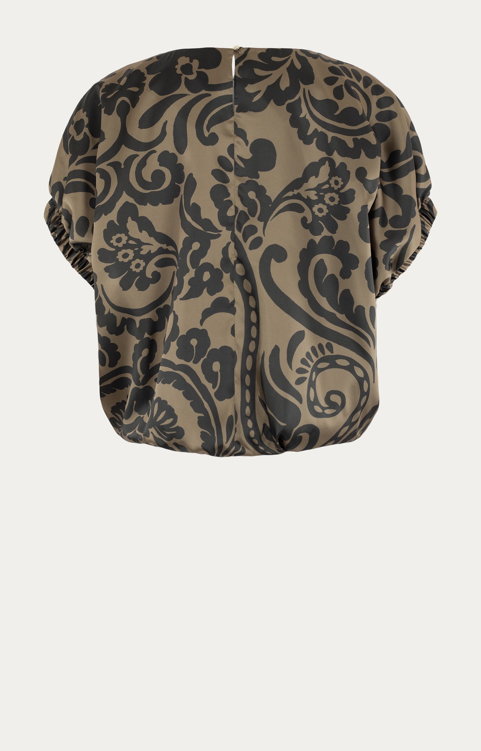 Blouse met dessin 